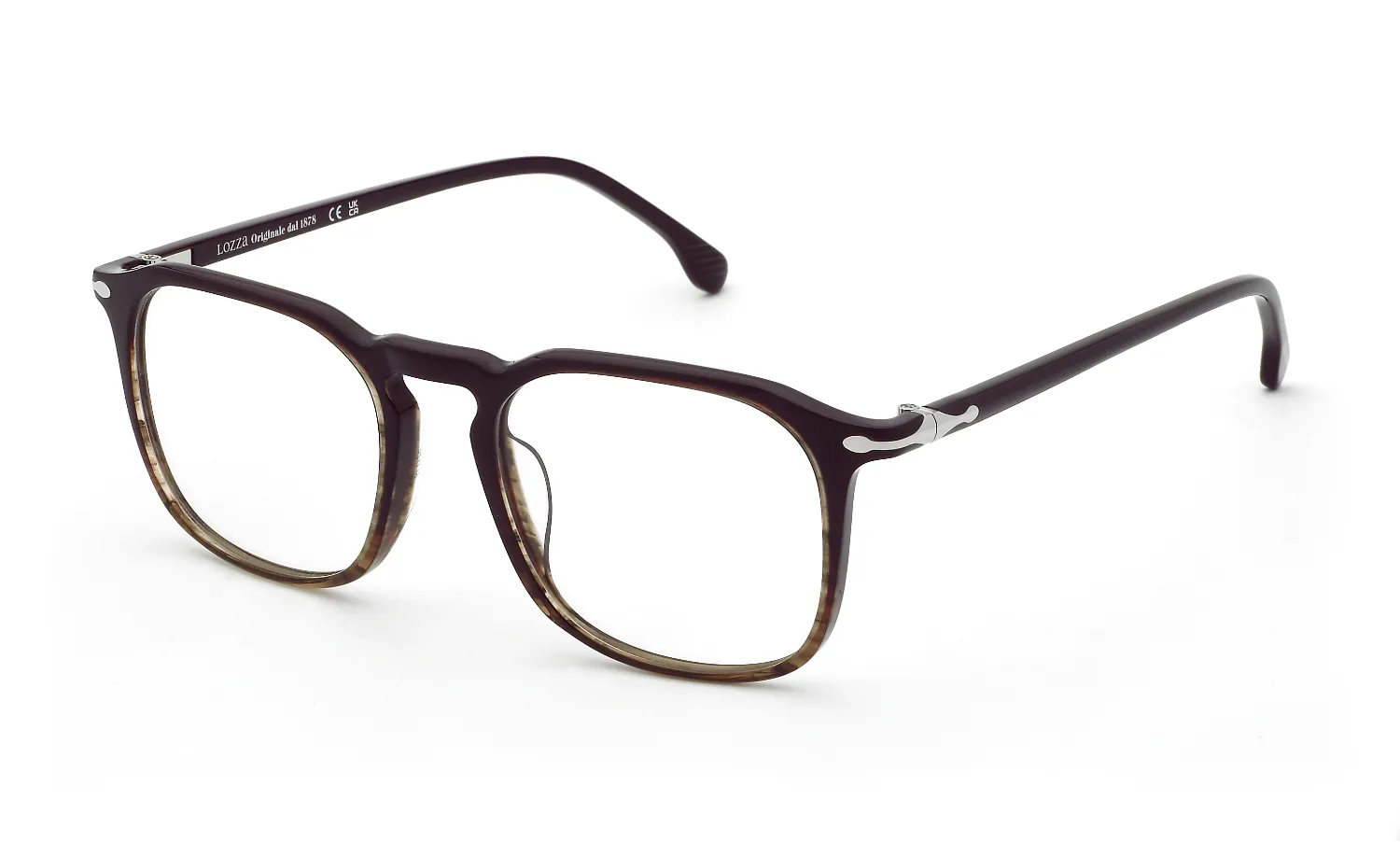 Lozza VL4406 ASOLO 2 0ACN Montature da vista Acetato Squadrata - immagine 1