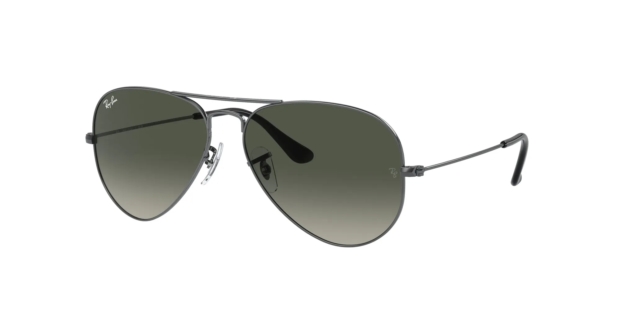 Ray - Ban RB3025 AVIATOR 004/71 Occhiali da sole Metallo Grigio Grigio Pilot Normale - immagine 1