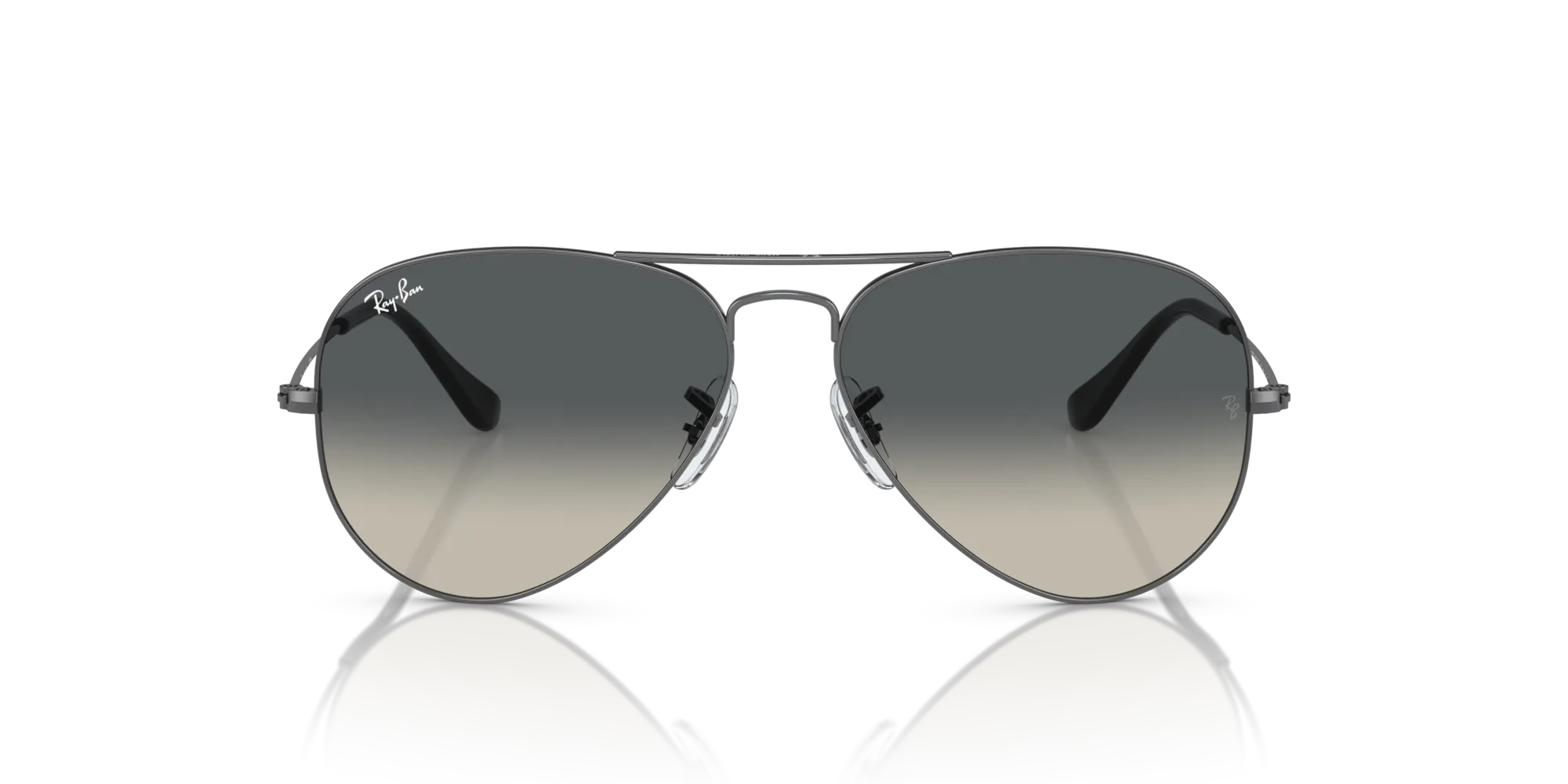 Ray - Ban RB3025 AVIATOR 004/71 Occhiali da sole Metallo Grigio Grigio Pilot Normale - immagine 3