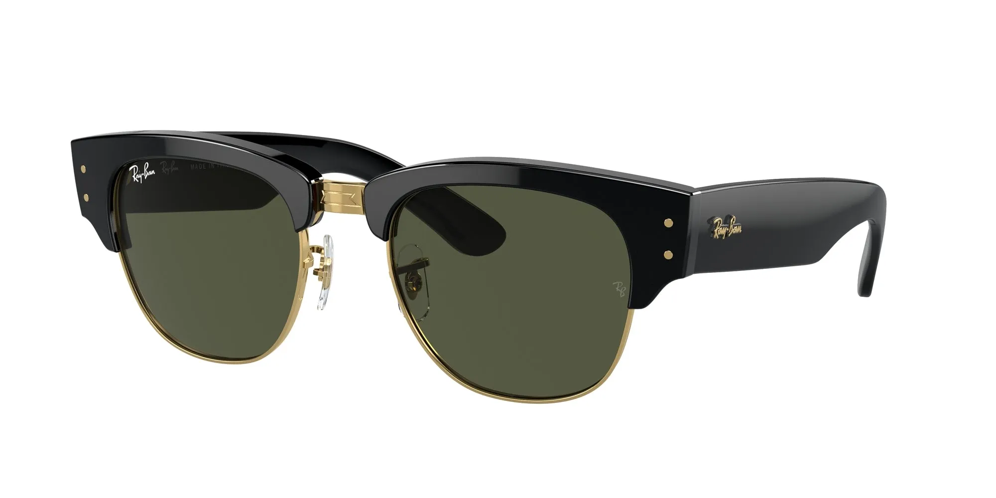 Ray - Ban RB0316S MEGA CLUBMASTER 901/31 Occhiali da sole Acetato Nero G15 Squadrata Normale - immagine 1