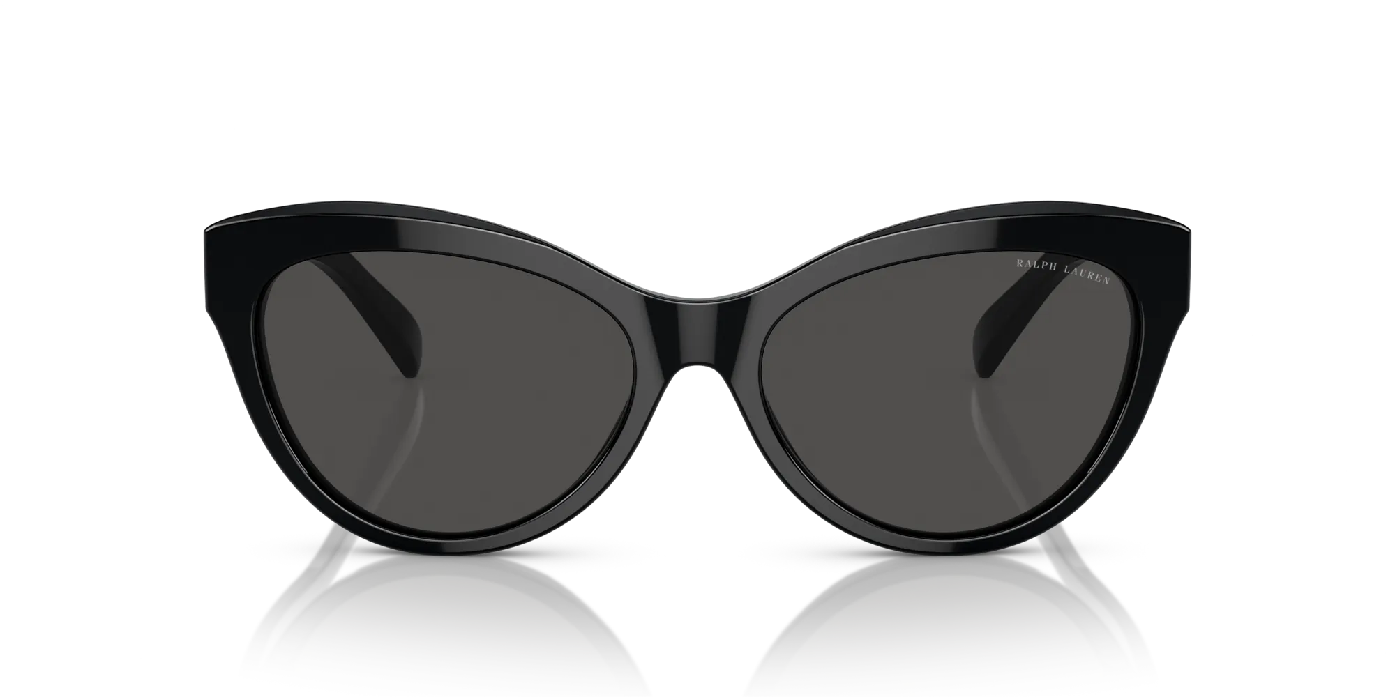 Ralph Lauren RL8213 THE BETTY 500187 Occhiali da sole Acetato Nero Grigio Cat Eye Normale - immagine 3