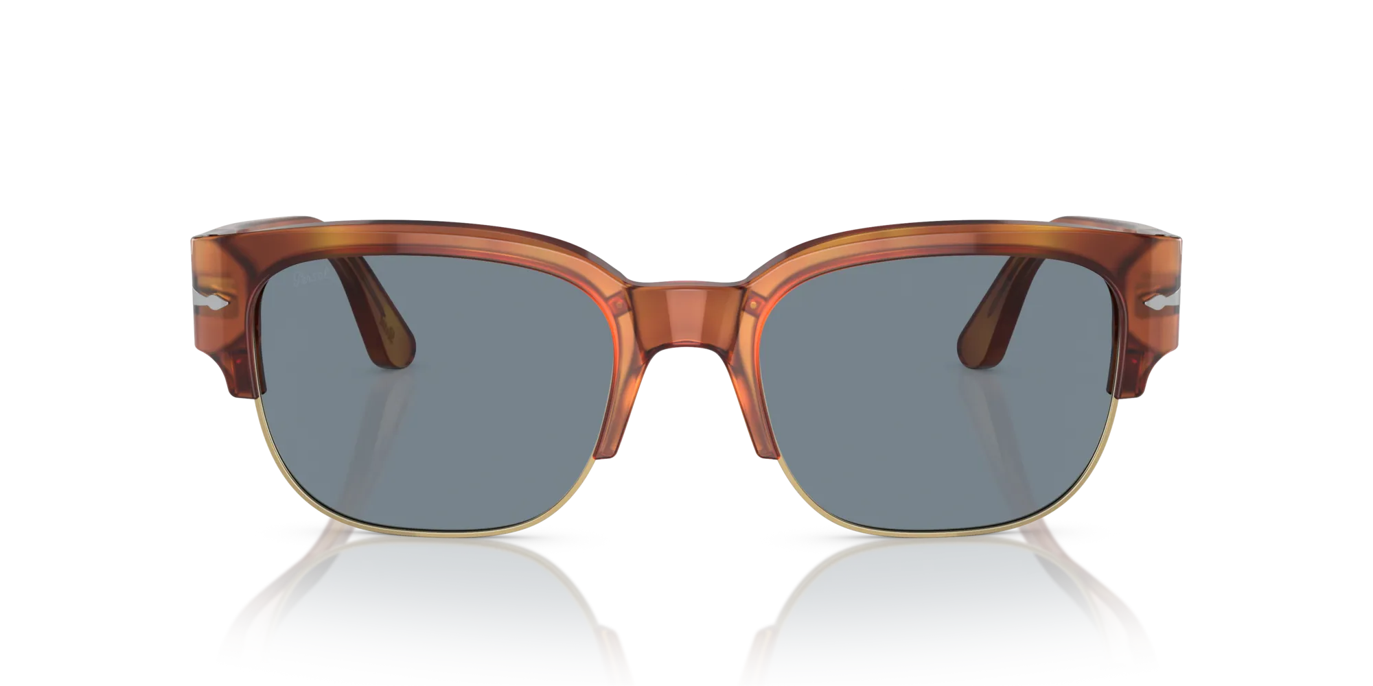 Persol Persol PO3319S Tom 96/56 Occhiali da sole Havana Azzurro Normale - immagine 3