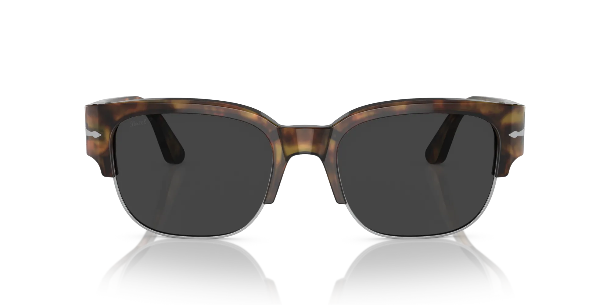Persol PO3319S TOM 108/48 Occhiali da sole Acetato Tartaruga Grigio Pillow Polarizzata - immagine 3