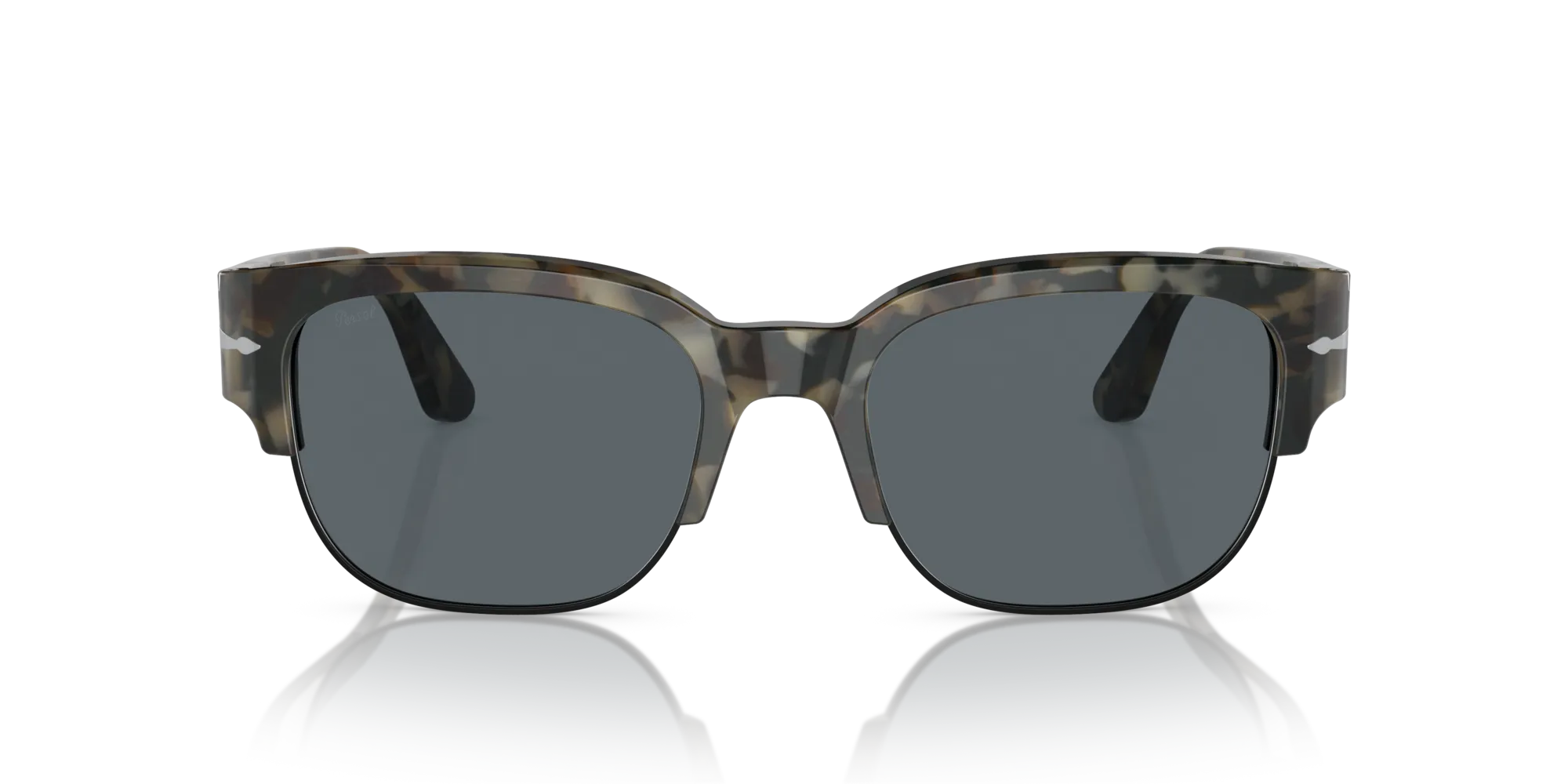 Persol PO3319S TOM 1071R5 Occhiali da sole Acetato Tartaruga Blu Pillow Normale - immagine 3