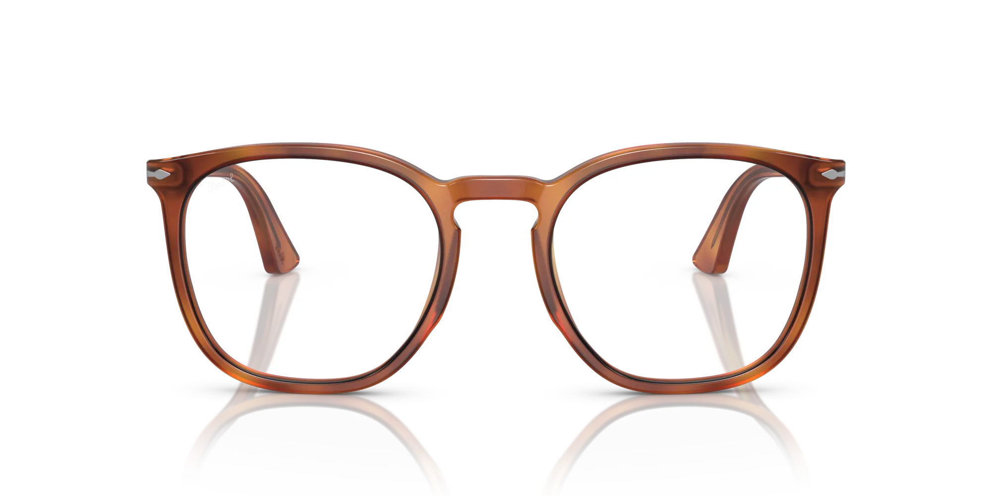 Persol PO3316S 96/GJ Occhiali da sole Acetato Marrone Verde Rotonda Fotocromatiche Fotocromatico - immagine 3