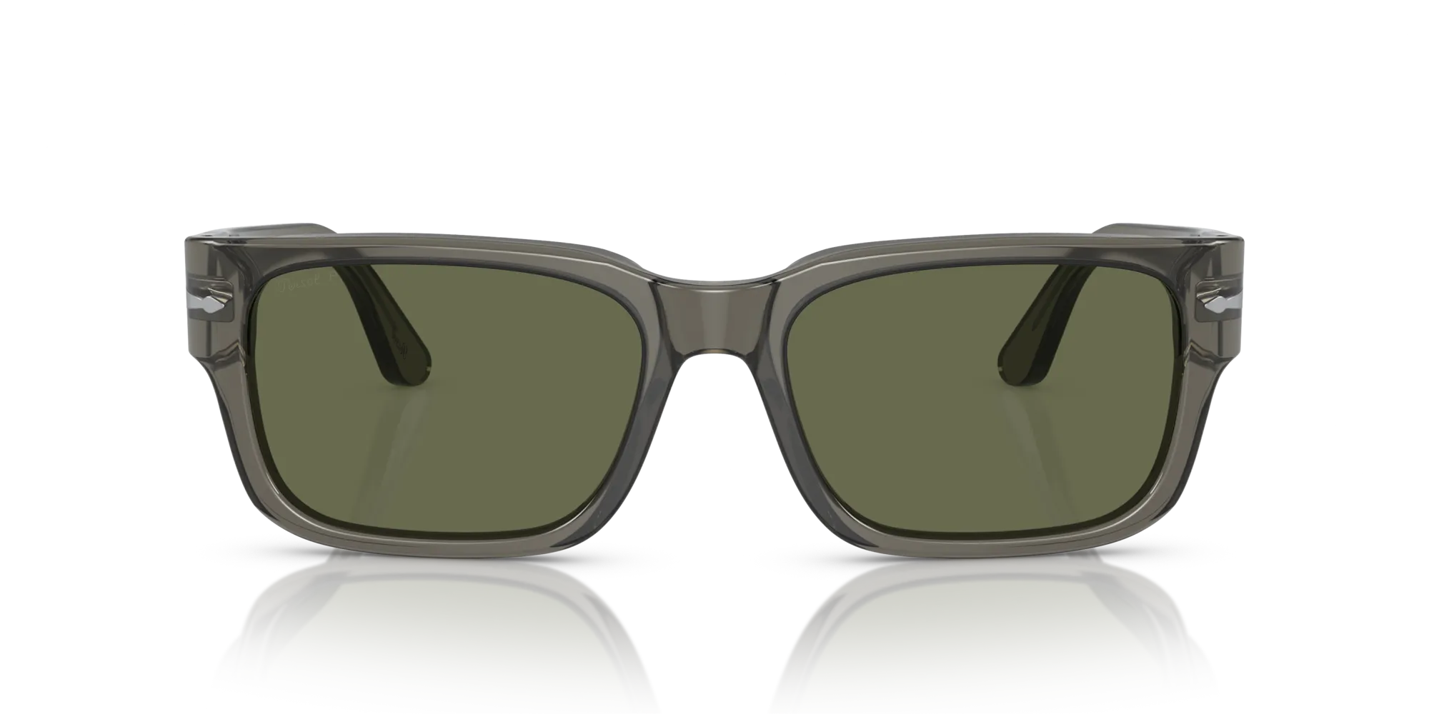 Persol PO3315S 110358 Occhiali da sole Acetato Grigio Verde Squadrata Polarizzata - immagine 3