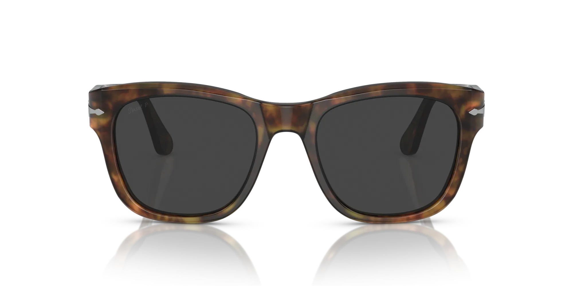 Persol PO3313S 108/48 Occhiali da sole Acetato Tartaruga Grigio Squadrata Polarizzata - immagine 3