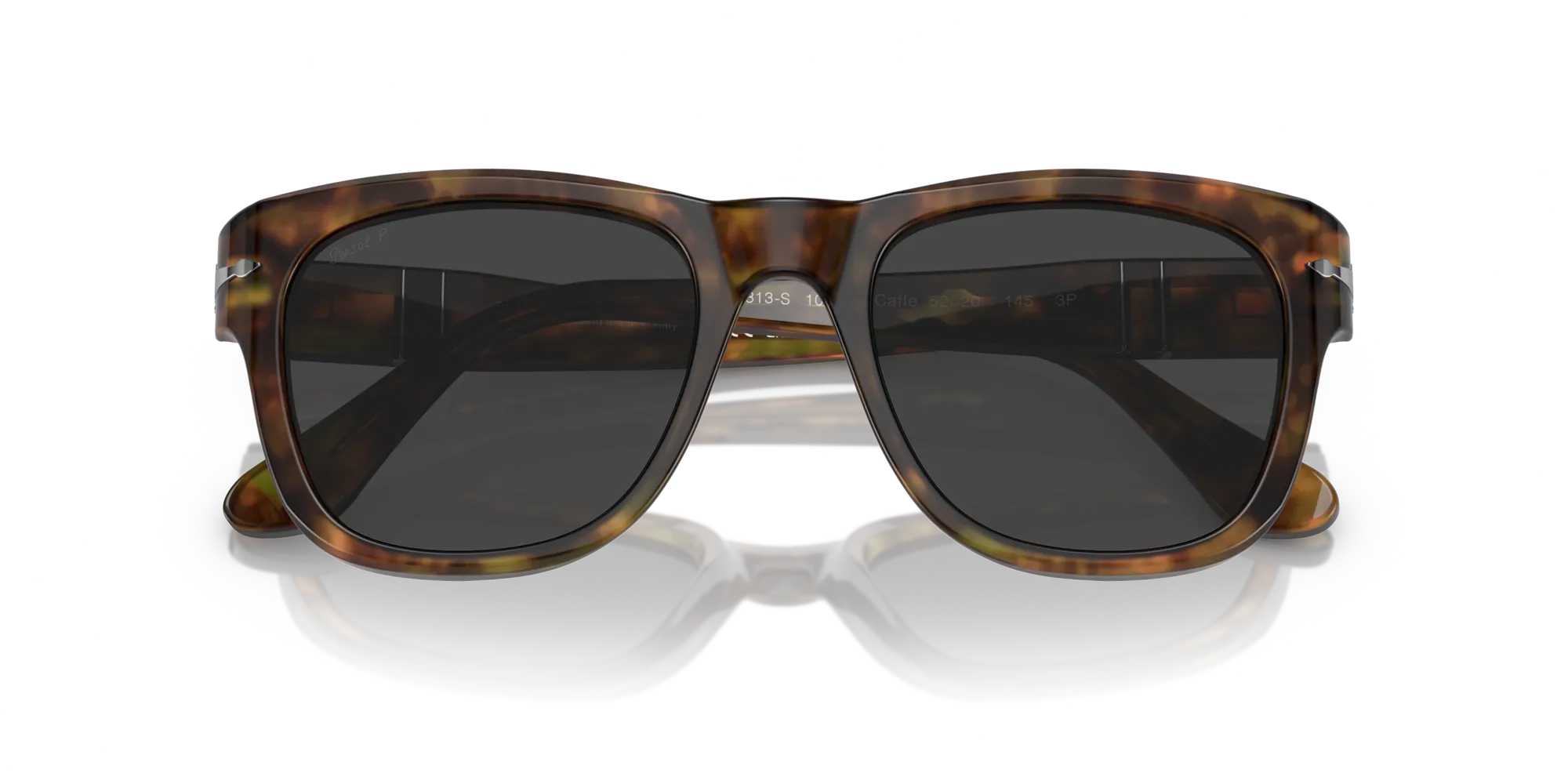 Persol PO3313S 108/48 Occhiali da sole Acetato Tartaruga Grigio Squadrata Polarizzata - immagine 2