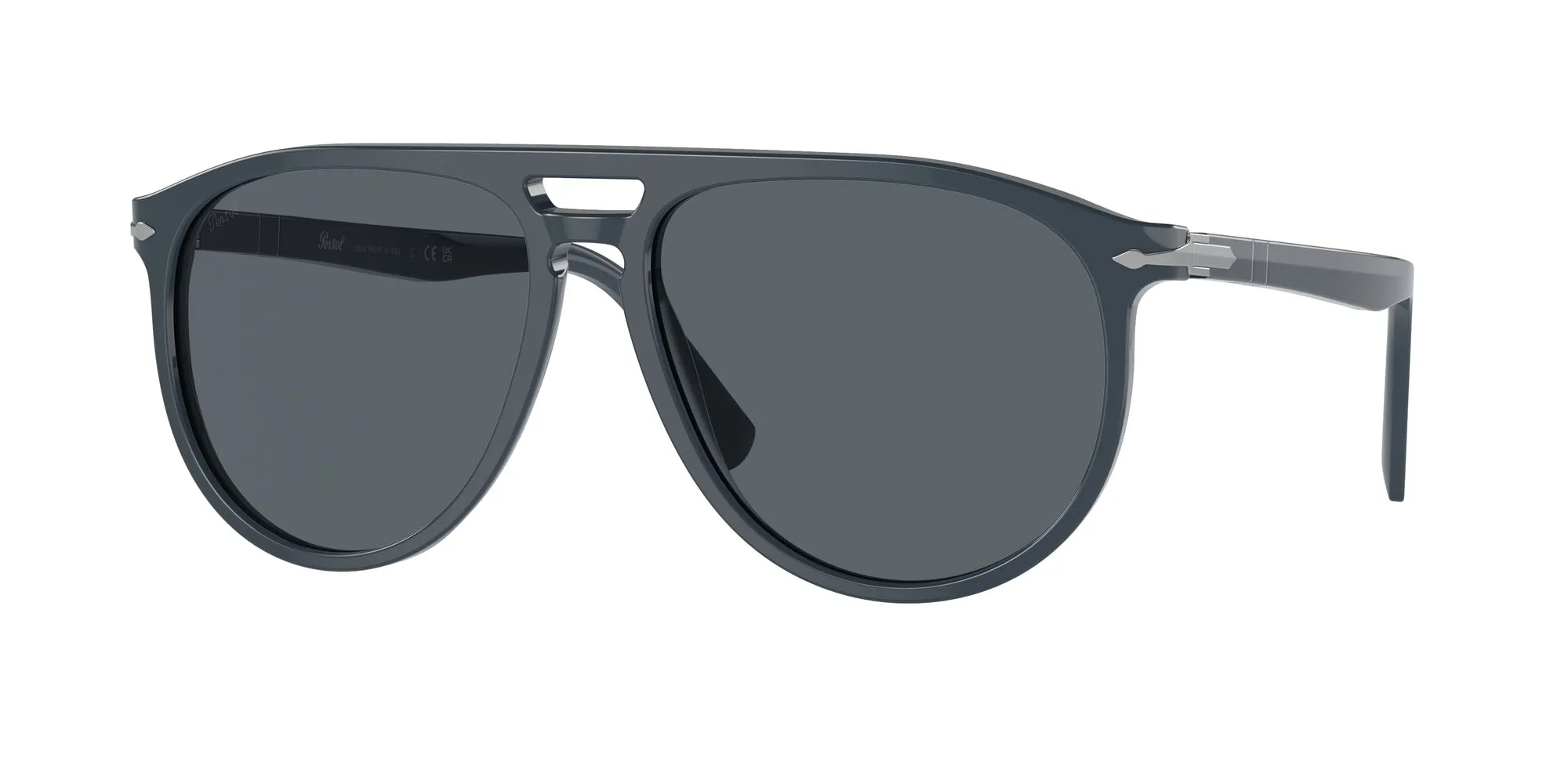 Persol PO3311S 1186R5 Occhiali da sole Acetato Blu Blu Pilot Normale - immagine 1