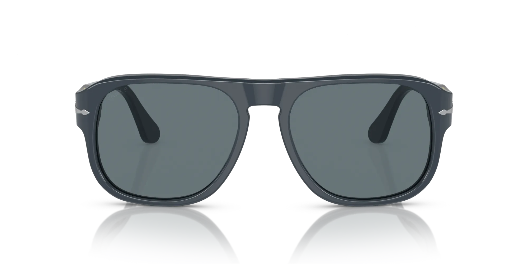 Persol PO3310S JEAN 11893R Occhiali da sole Acetato Blu Blu Squadrata Polarizzata - immagine 3