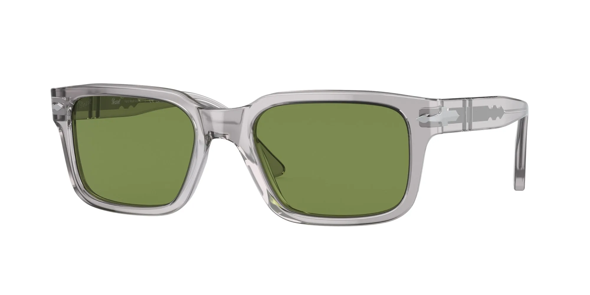 Persol PO3272S 309/4E Occhiali da sole Acetato Grigio Verde Squadrata Normale - immagine 1