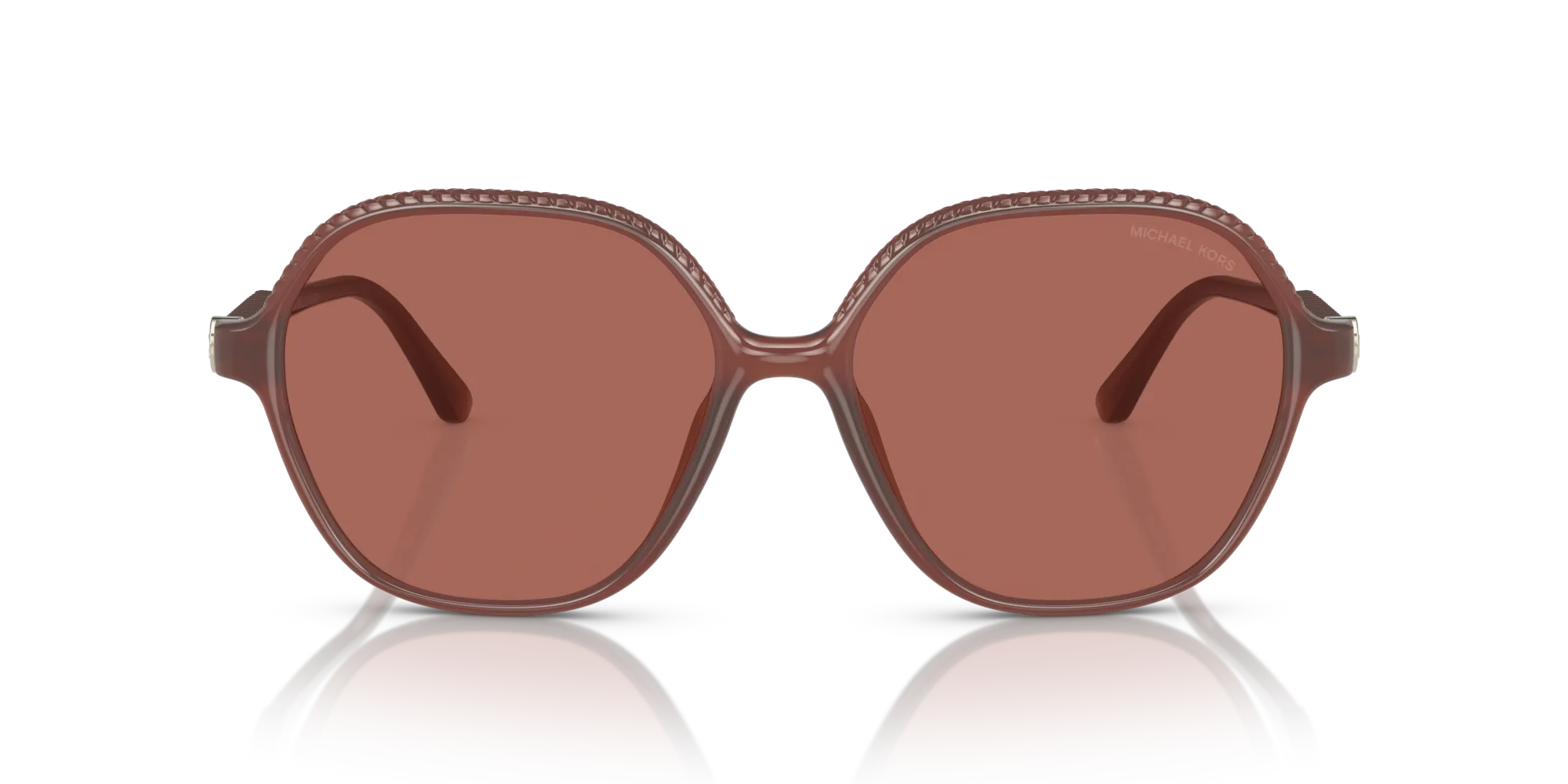 Michael Kors MK2186U BALI 35481L Occhiali da sole Iniettato Marrone Marrone Geometrica Polarizzata - immagine 3
