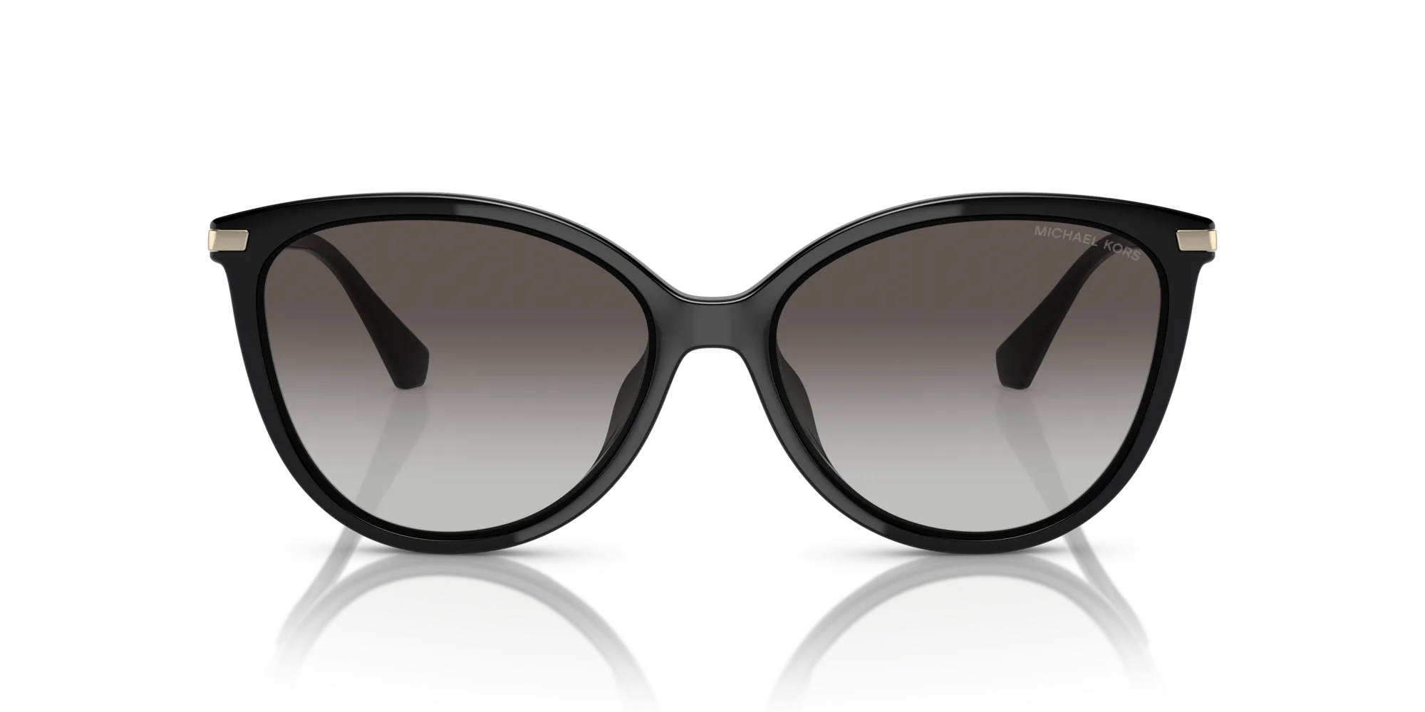Michael Kors MK2184U DUPONT 30058G Occhiali da sole Iniettato Nero Grigio Cat Eye Normale Sfumato - immagine 3