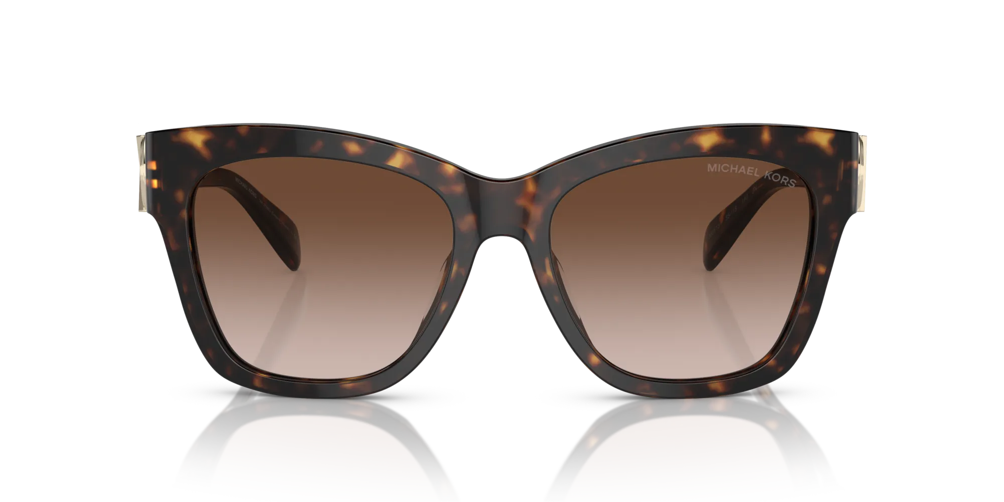 Michael Kors MK2182U EMPIRE SQUARE 300613 Occhiali da sole Acetato Tartaruga Marrone Farfalla Normale Sfumato - immagine 3