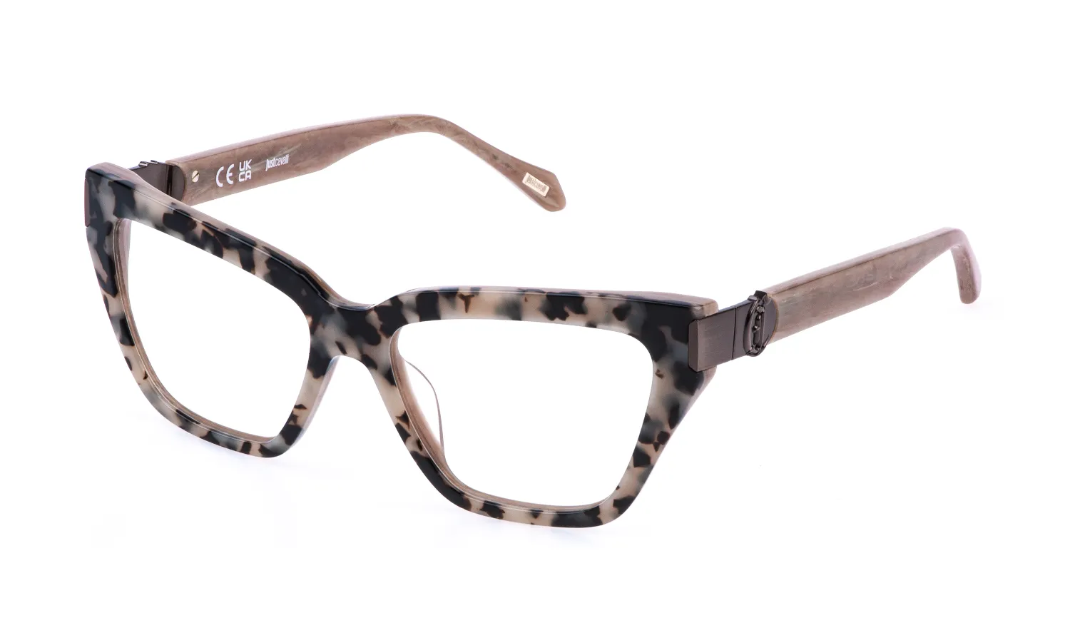 Just Cavalli VJC162 07HG Montature da vista Acetato Cat Eye - immagine 1