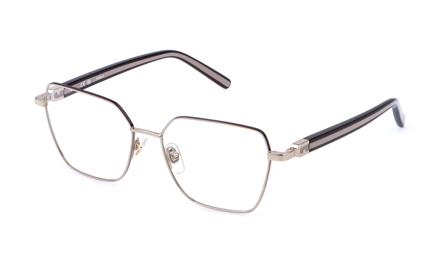 Furla VFU997 0A76 Montature da vista Metallo Geometrica - immagine 1