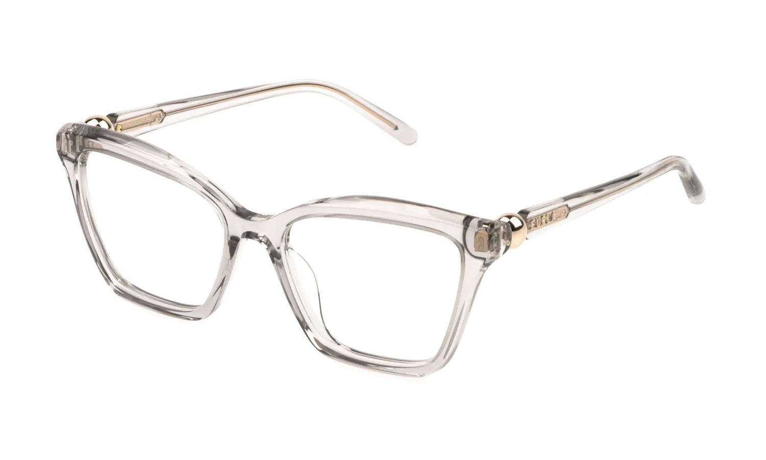 Furla VFU876 04G0 Montature da vista Acetato Grigio Squadrata - immagine 1