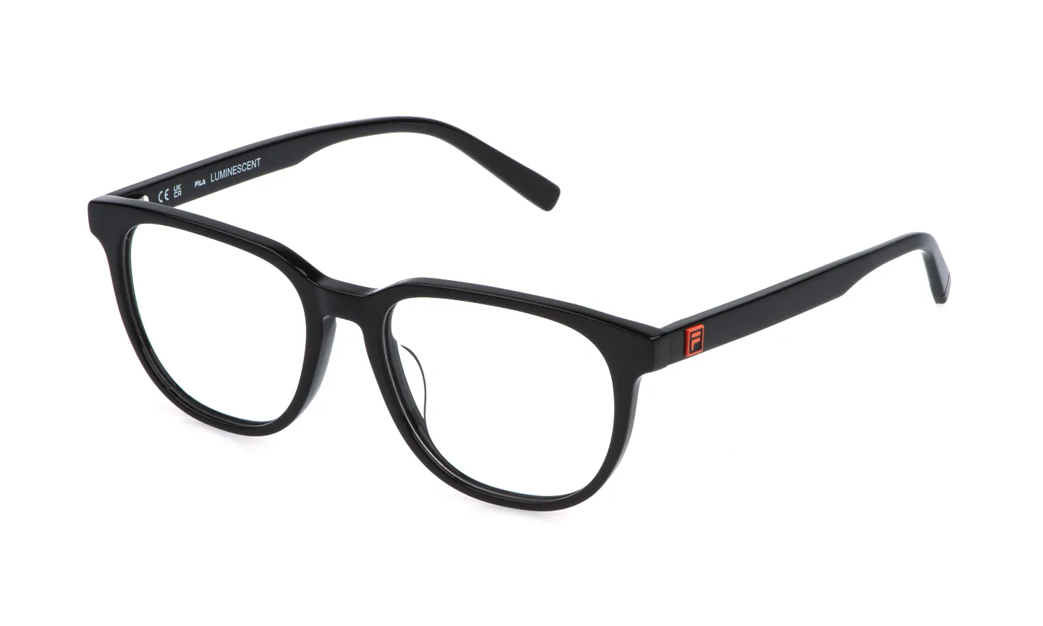 Fila VFID06 700 Montature da vista Acetato Nero Pantos - immagine 1