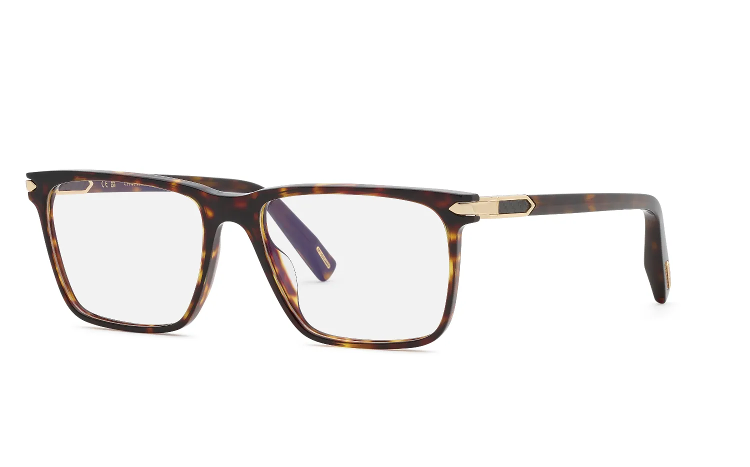 Chopard VCH409 909 Montature da vista Acetato Havana Squadrata - immagine 1