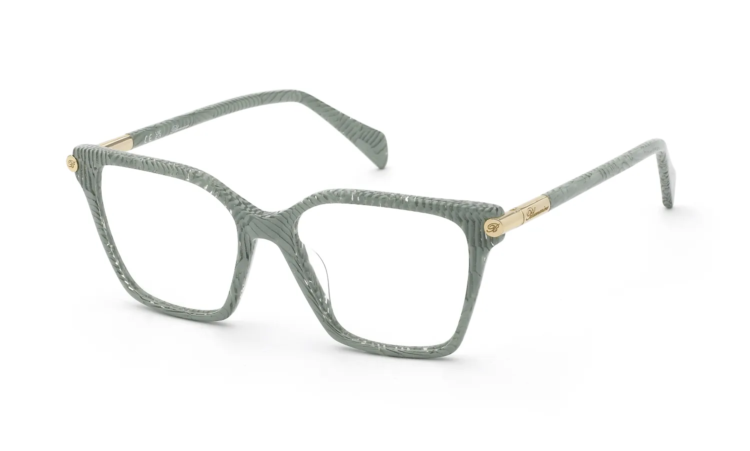Blumarine VBM257 02AQ Montature da vista Acetato Geometrica - immagine 1