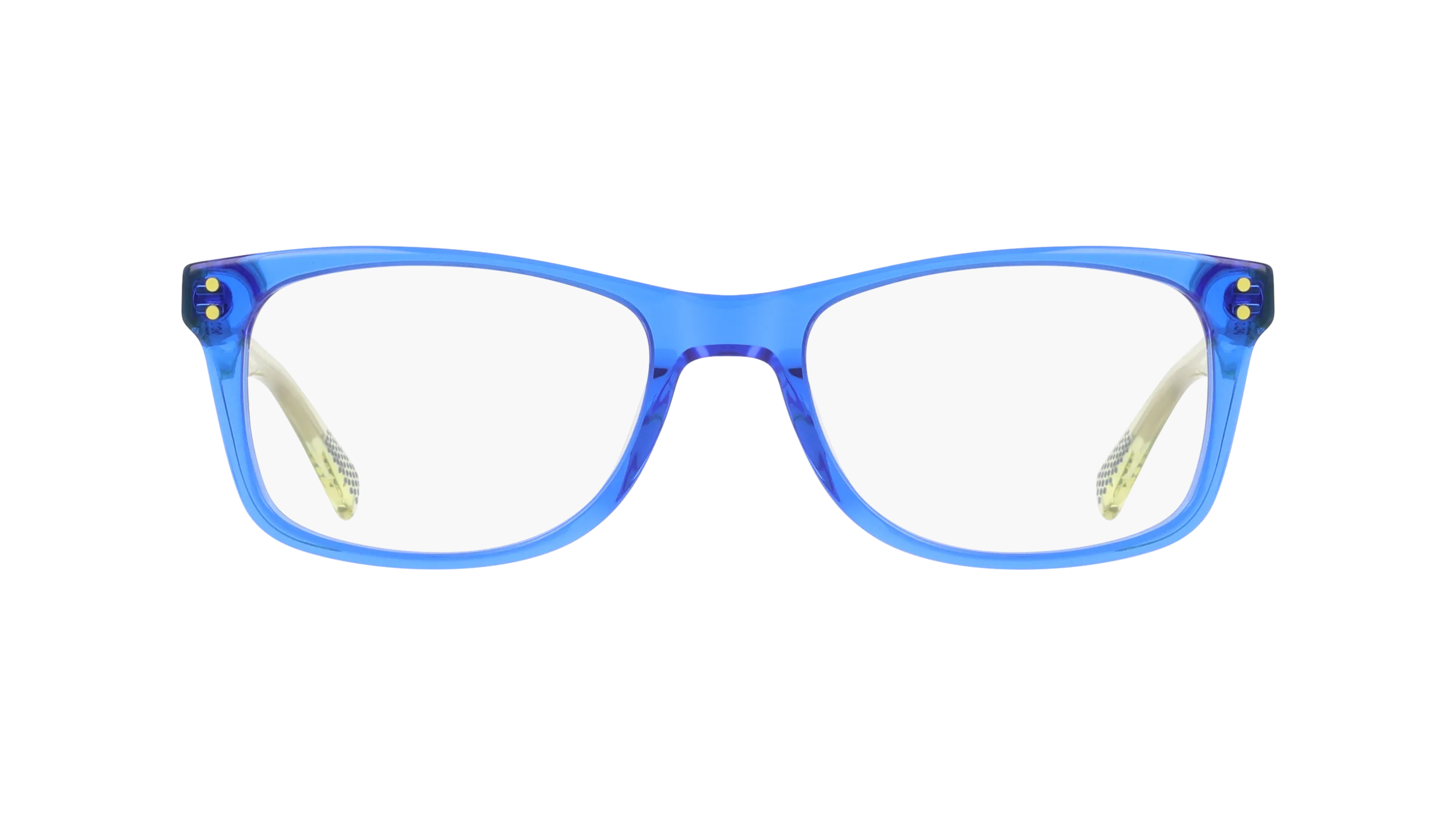 Nike NIKE 5538 430 Montature da vista bambino Acetato Blu Squadrata Normale - immagine 2