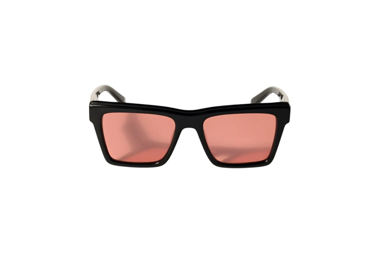 Off-White OW1037 VIRGINIA 1025 Occhiali da sole Acetato Nero Rosso Squadrata Normale - immagine 2