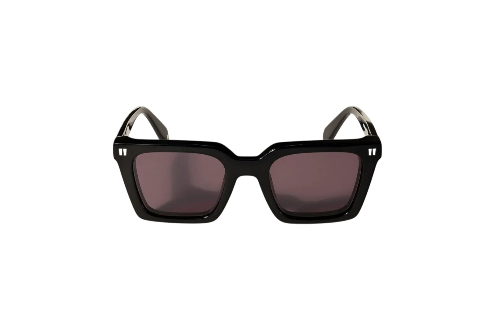 Off-White OW1004 RENO 1007 Occhiali da sole Acetato Nero Fumo Squadrata Normale - immagine 2