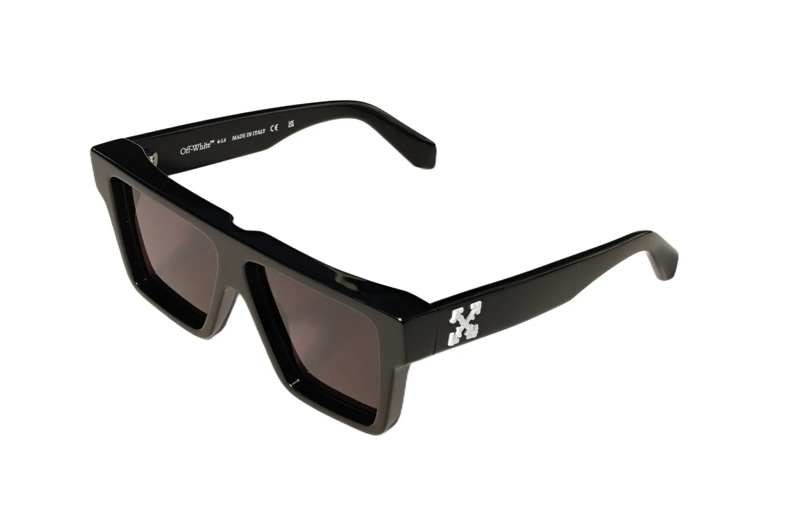 Off-White OW1052 BERKELEY 1007 Occhiali da sole Acetato Nero Grigio Squadrata Normale - immagine 1