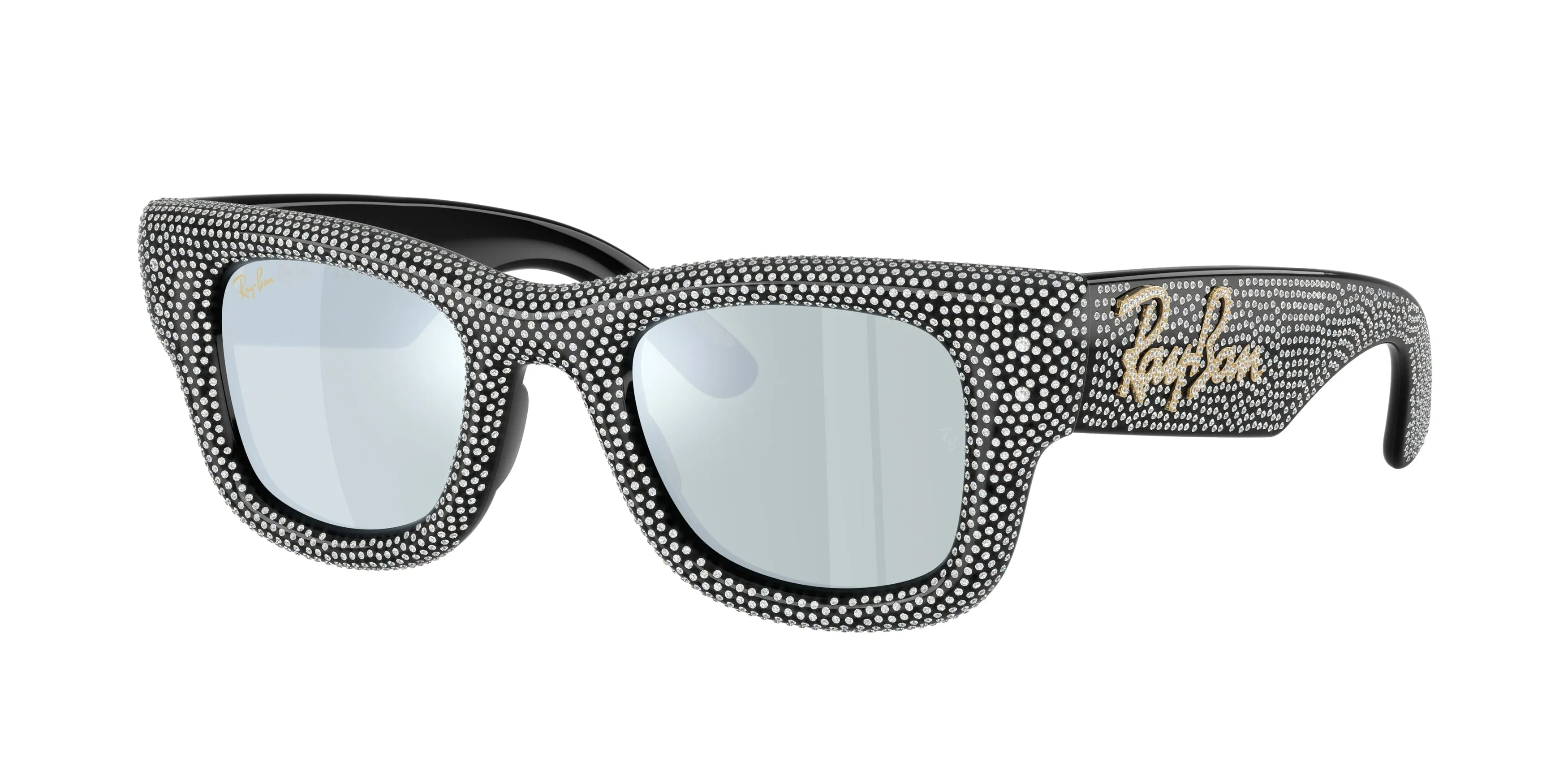 Ray - Ban RB4940BP WAYFARER PUFFER 686530 Occhiali da sole Nylon Nero Squadrata Normale - immagine 1
