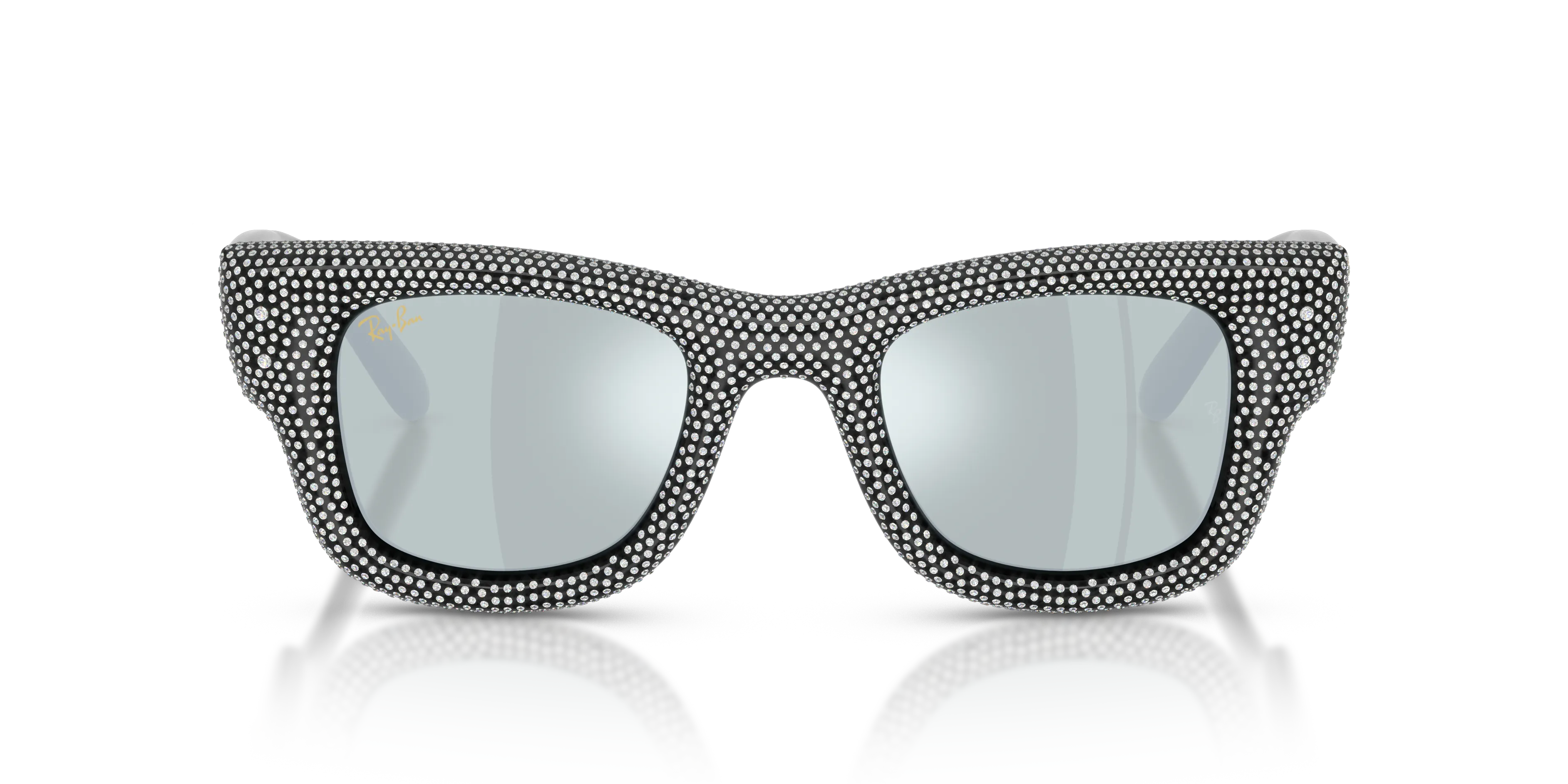 Ray - Ban RB4940BP WAYFARER PUFFER 686530 Occhiali da sole Nylon Nero Squadrata Normale - immagine 3