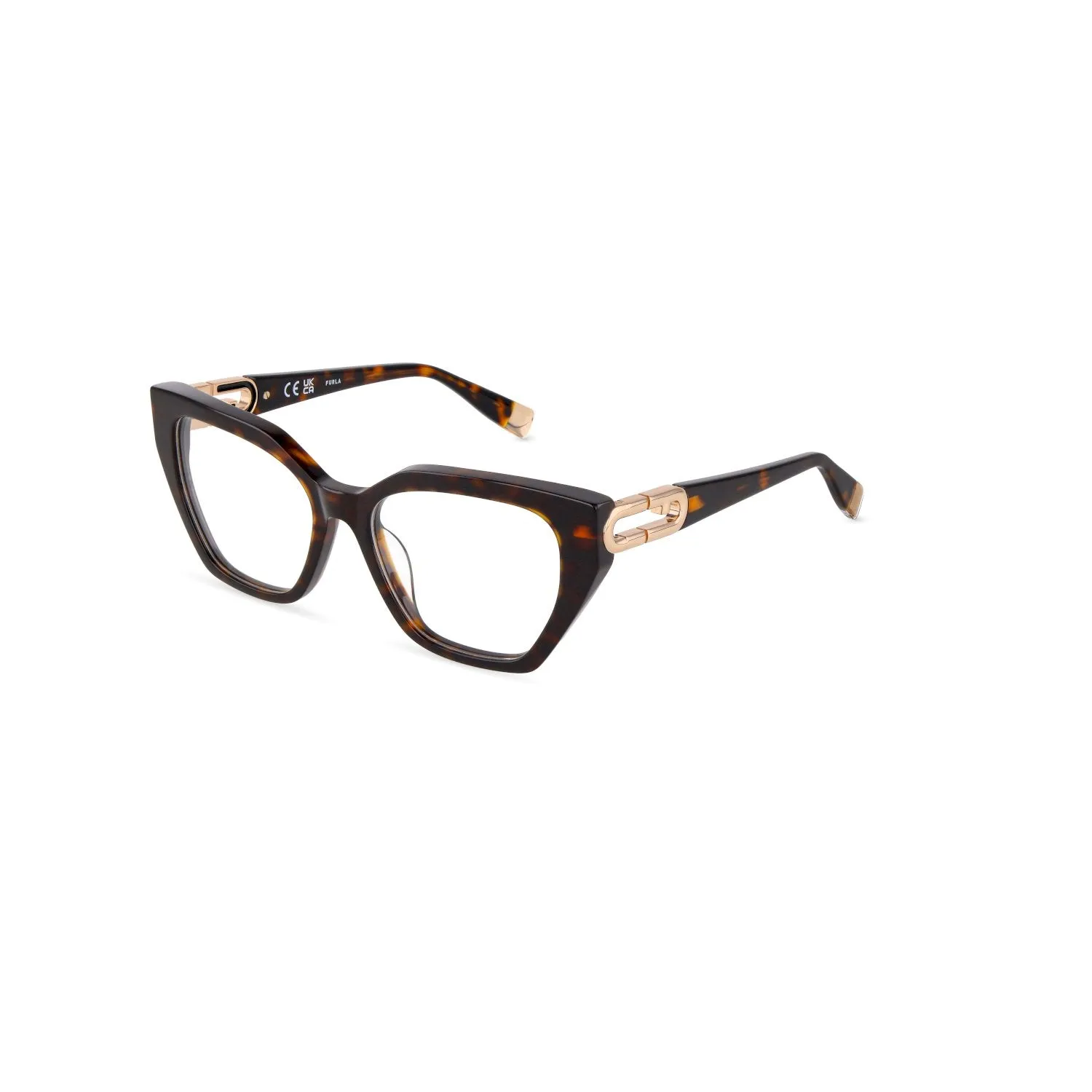 Furla VFUA94 0706 Montature da vista Acetato Havana Squadrata - immagine 1