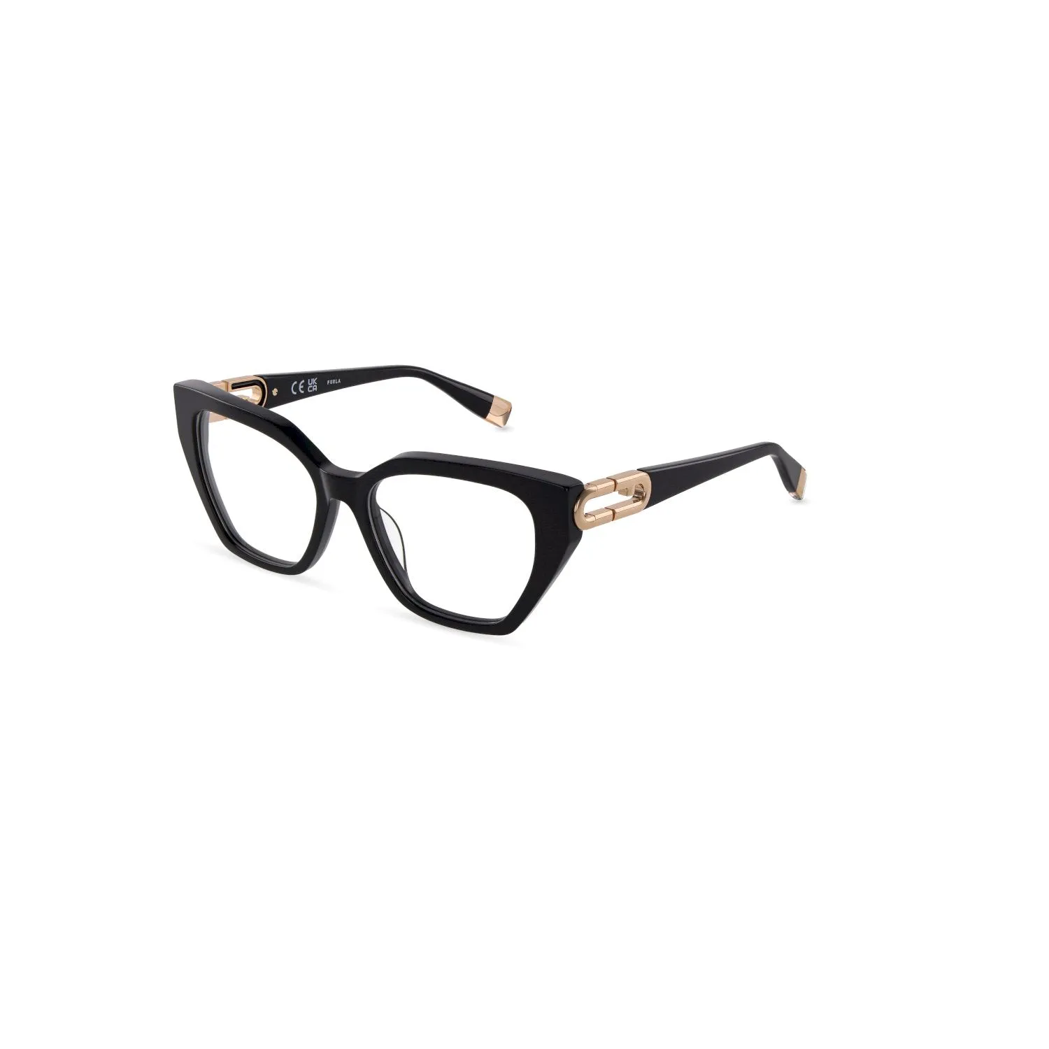 Furla VFUA94 0700 Montature da vista Acetato Nero Squadrata - immagine 1