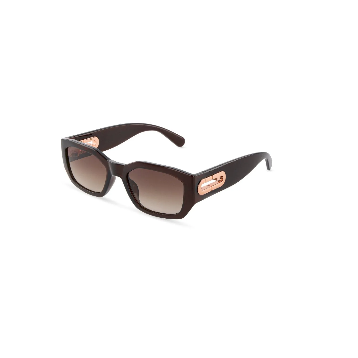 Furla SFUB07 07GN Occhiali da sole Iniettato Marrone Marrone Geometrica Normale Sfumato - immagine 1