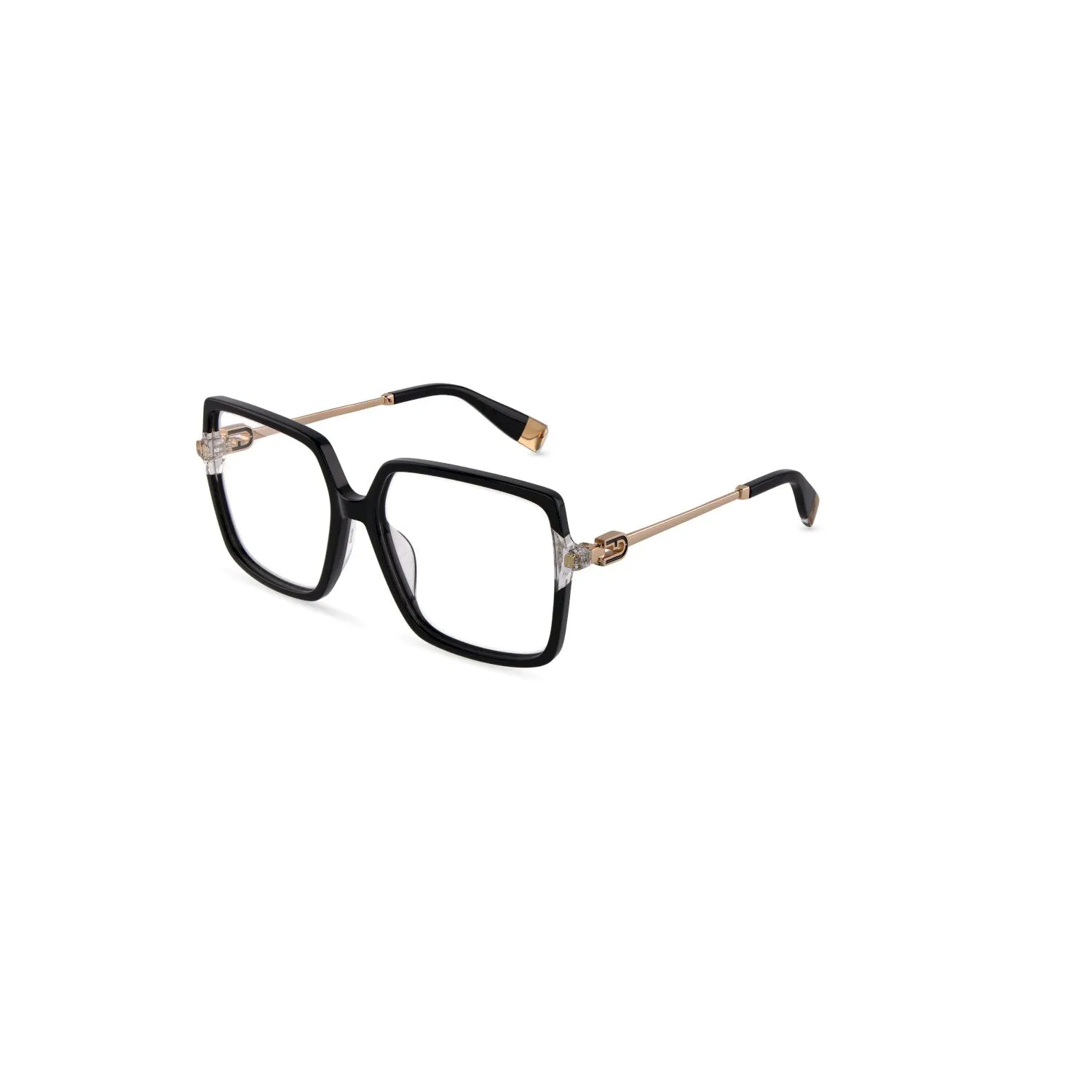Furla VFU872V 700 Montature da vista Acetato Nero Squadrata - immagine 1