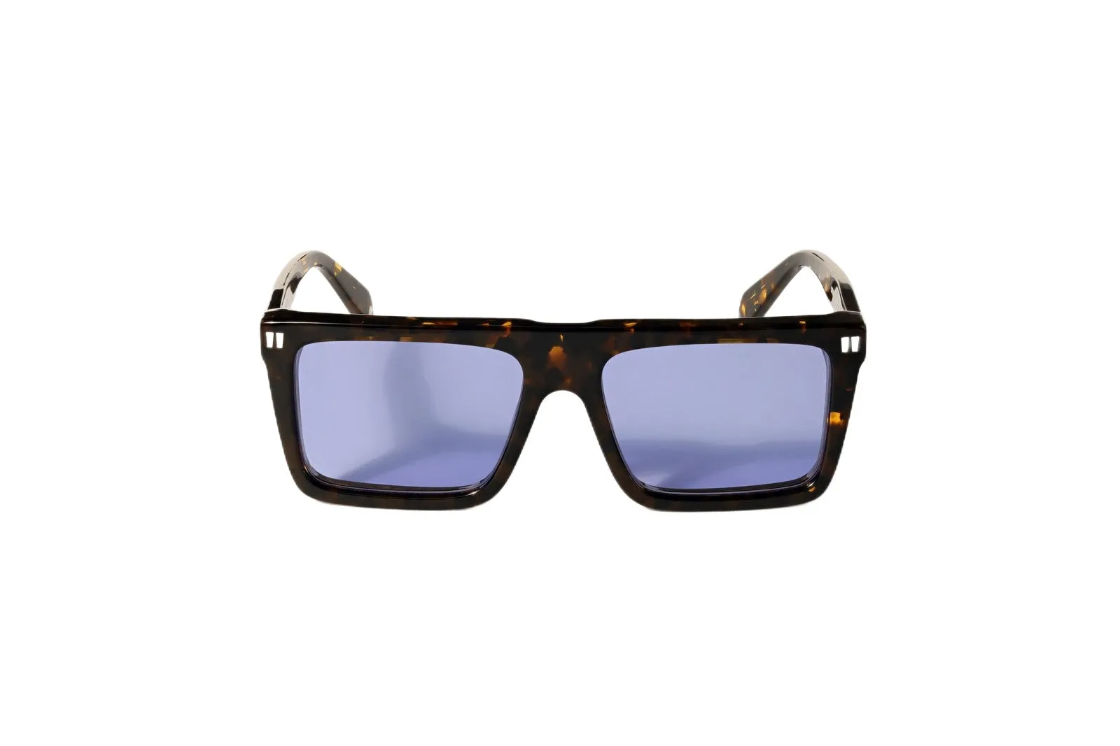 Off-White OW1045 BRIDGEPORT 6045 Occhiali da sole Acetato Havana Blu Squadrata Normale - immagine 2