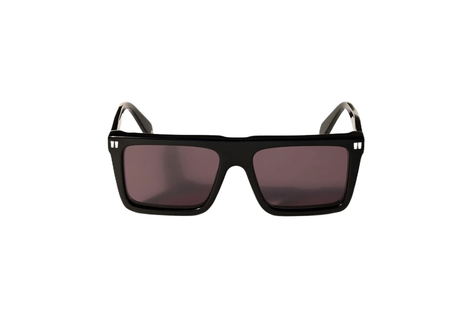 Off-White OW1045 BRIDGEPORT 1007 Occhiali da sole Acetato Nero Grigio Squadrata Normale - immagine 2
