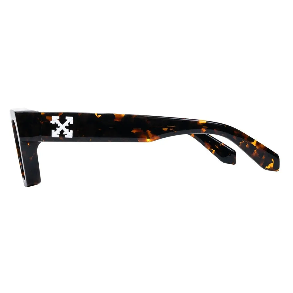 Off-White OW1022 VIRGIL 2507 Occhiali da sole Acetato Havana Azzurro Squadrata Normale - immagine 3