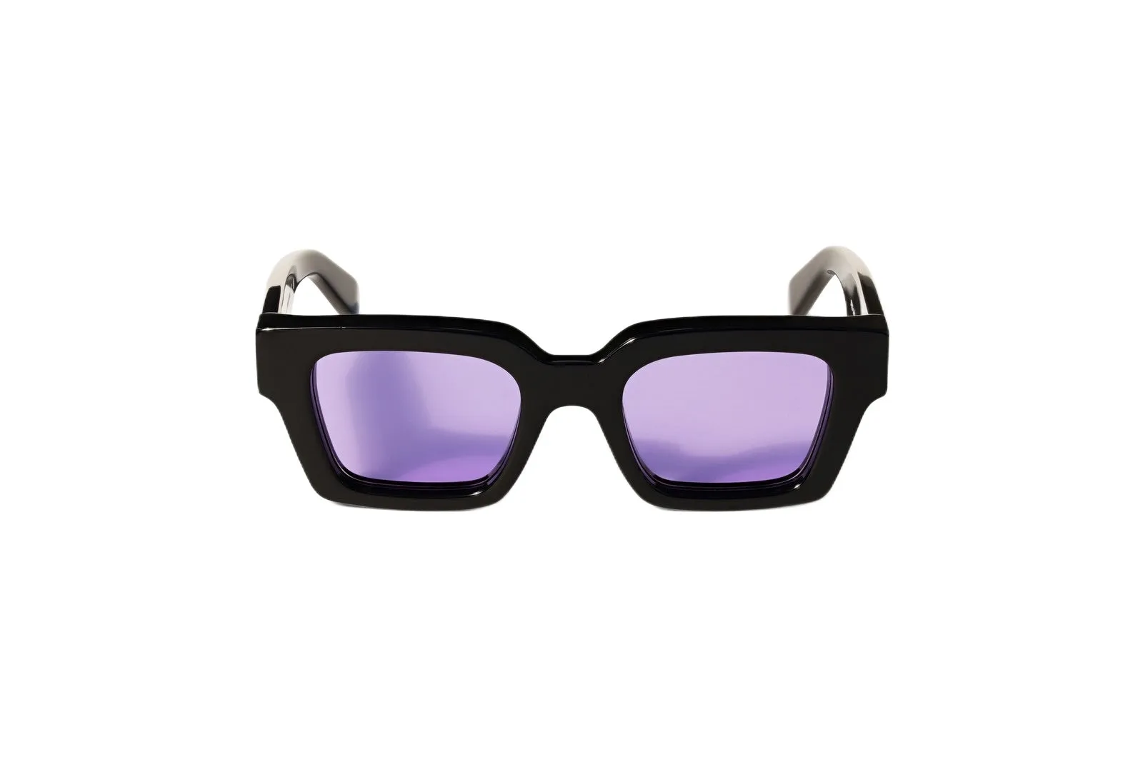 Off-White OW1022 VIRGIL 1037 Occhiali da sole Acetato Nero Azzurro Squadrata Normale - immagine 2