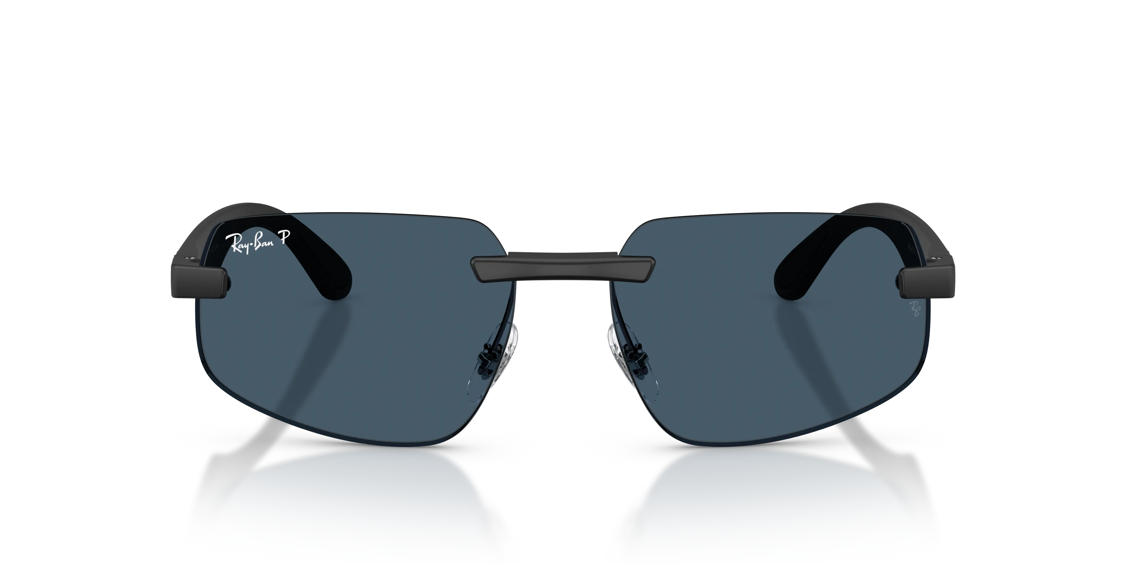 Ray - Ban RB4475CH 601S1C Occhiali da sole Peek Nero Geometrica Polarizzata - immagine 3