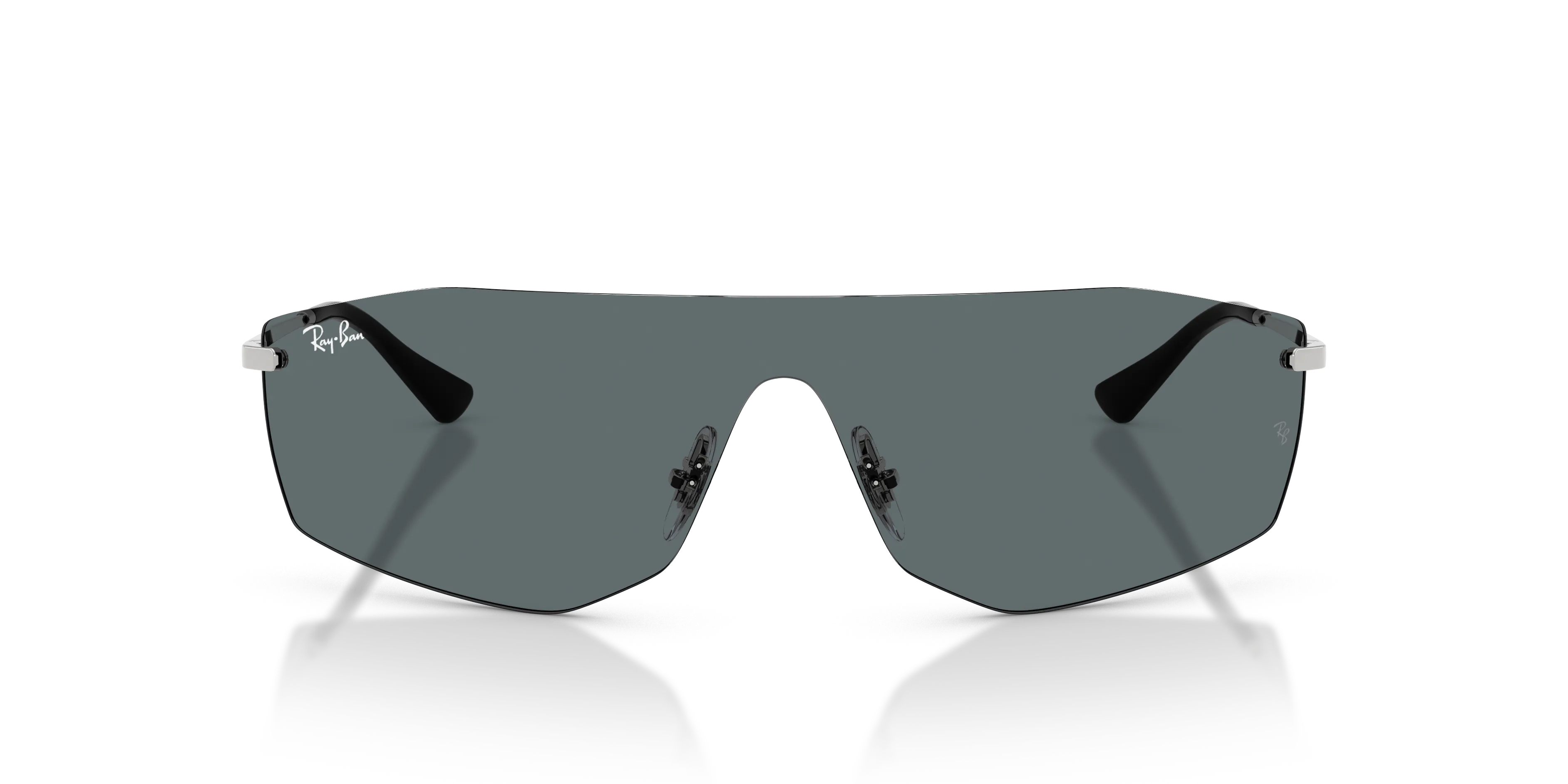 Ray - Ban RB3781 003/87 Occhiali da sole Metallo Argento Grigio Geometrica Normale - immagine 3