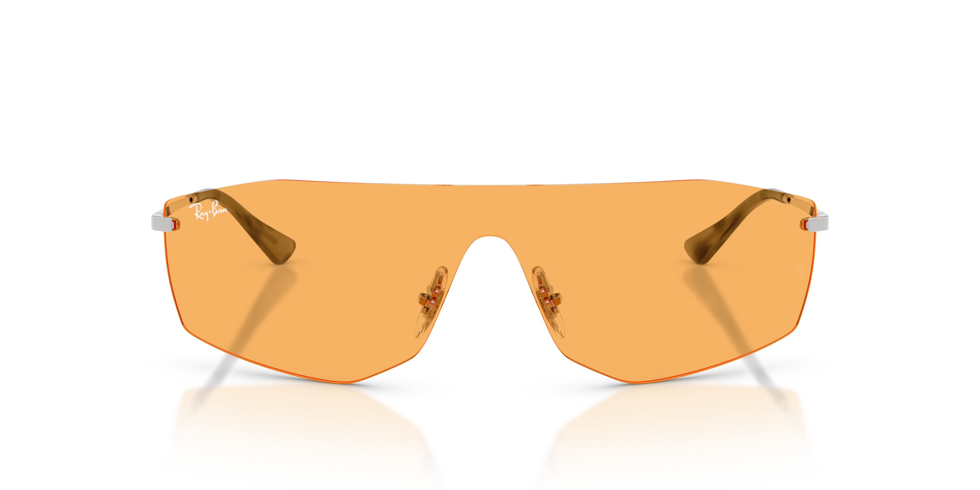 Ray - Ban RB3781 003/85 Occhiali da sole Metallo Argento Giallo Geometrica Normale - immagine 3