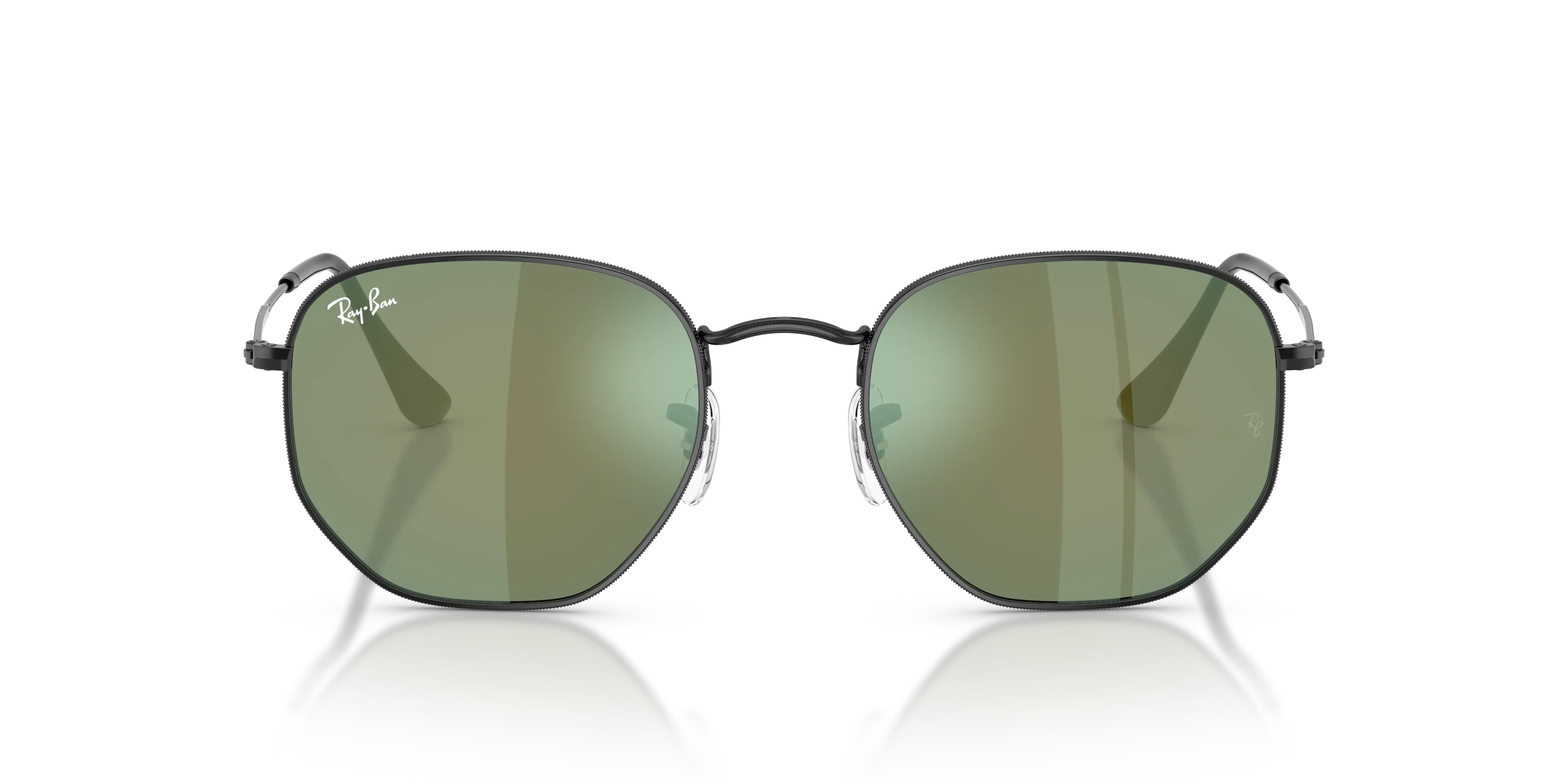 Ray - Ban RB3548N HEXAGONAL 002/68 Occhiali da sole Acciaio Nero Geometrica Normale - immagine 3