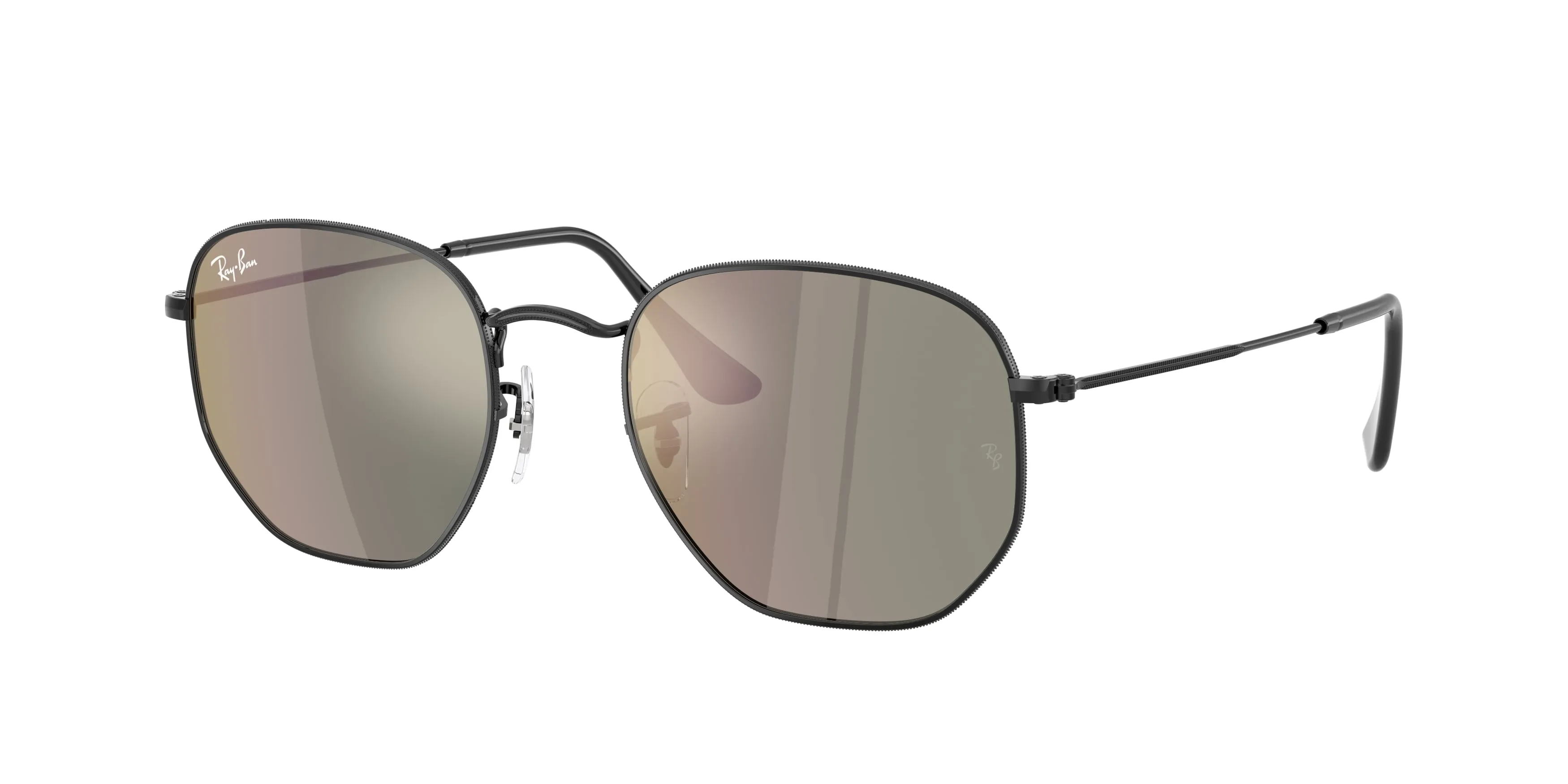 Ray - Ban RB3548N HEXAGONAL 002/39 Occhiali da sole Acciaio Nero Geometrica Normale - immagine 1