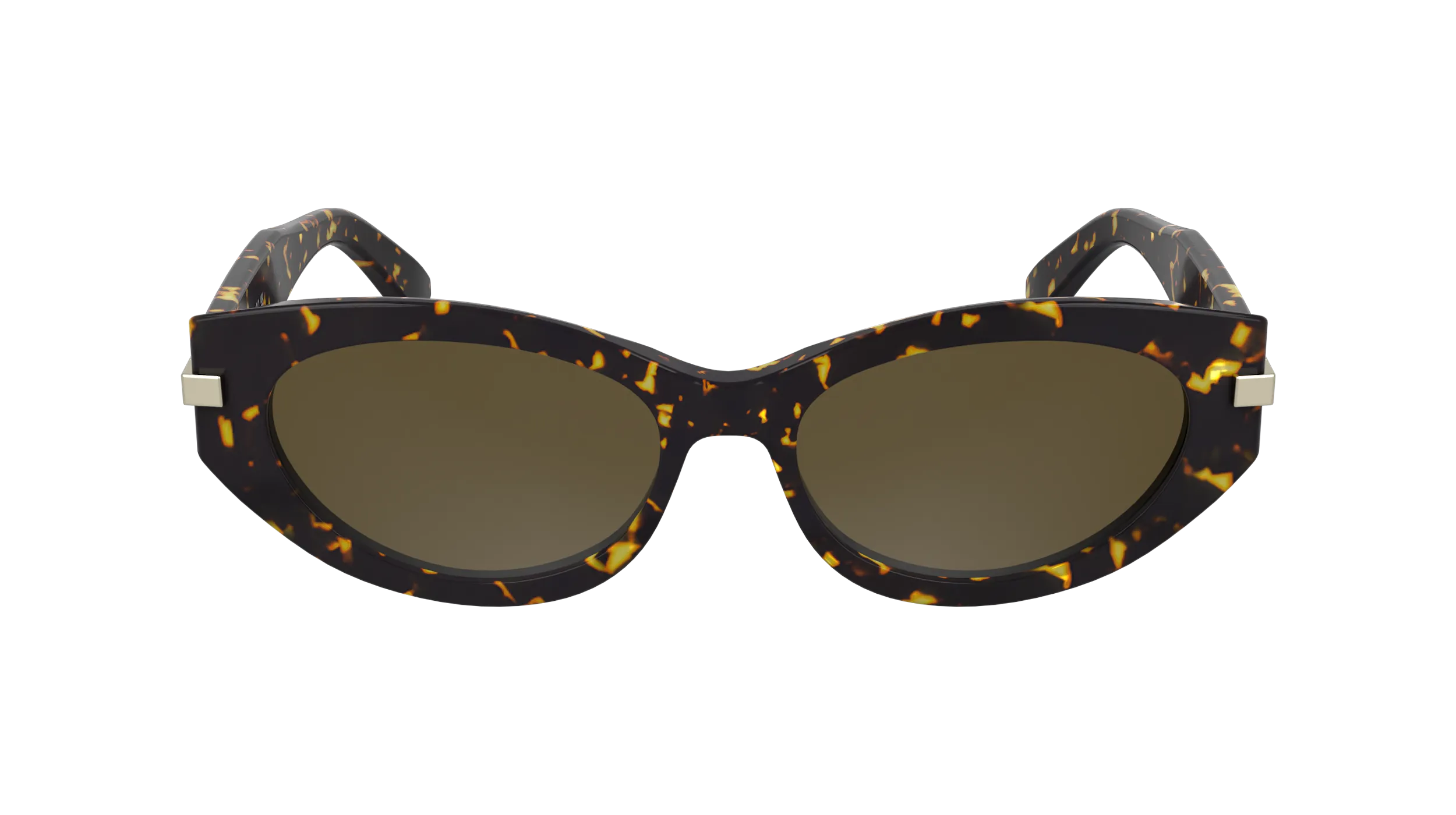 Calvin Klein CK25502S N 240 Occhiali da sole Acetato Havana Cat Eye Normale - immagine 2