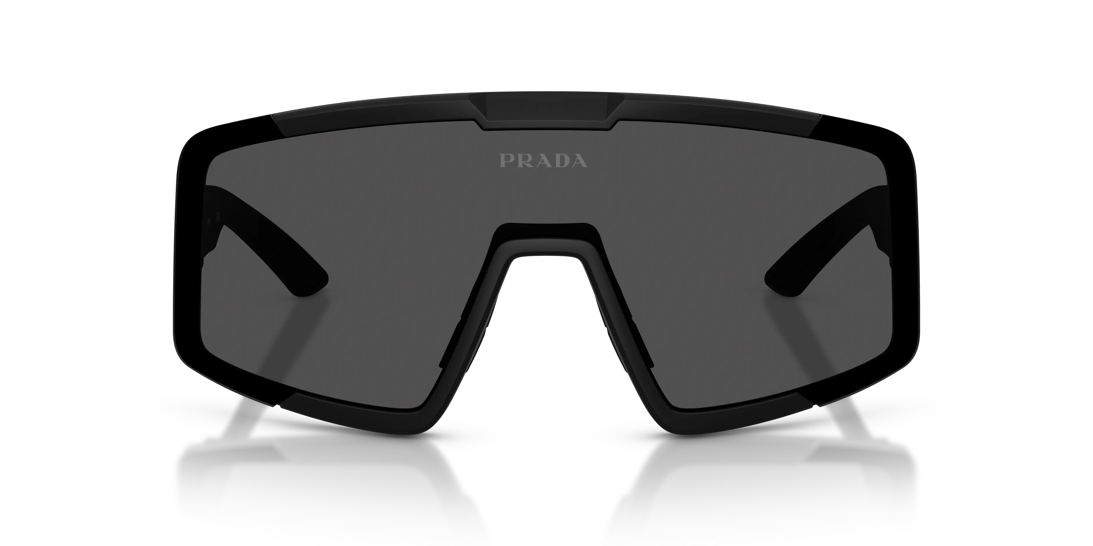Prada Linea Rossa PS B07S 1BO06F Occhiali da sole Iniettato Nero Grigio Geometrica Normale - immagine 3