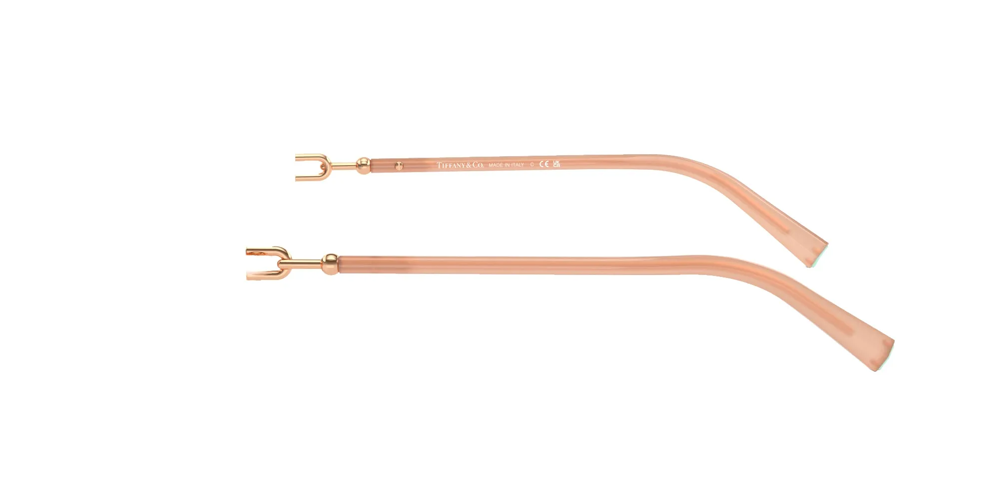 Tiffany Tiffany Aste di ricambio TF3104D Aste di ricambio Oro pallido - immagine 2