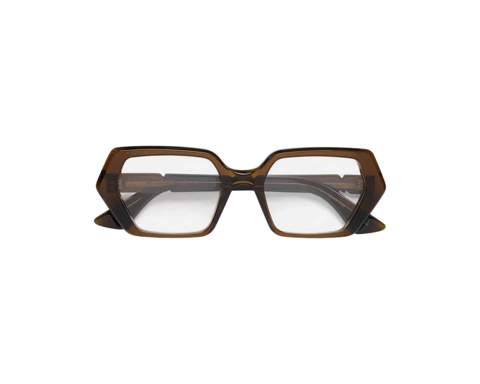 Marni 5LL Zunari Brown Montature da vista Acetato Marrone Geometrica - immagine 2