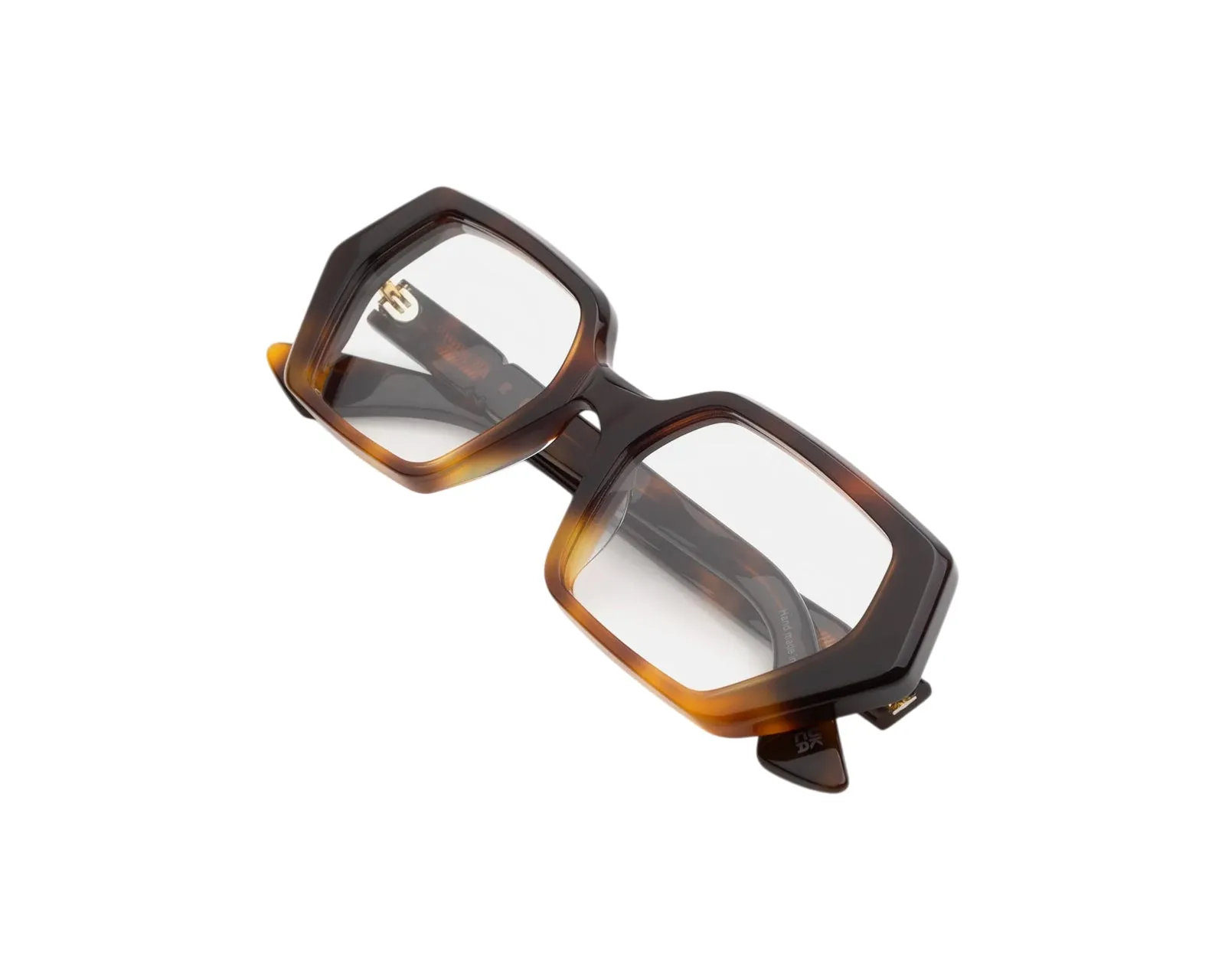 Marni ZD5 Zunari Faded Havana Montature da vista Acetato Havana Geometrica - immagine 3