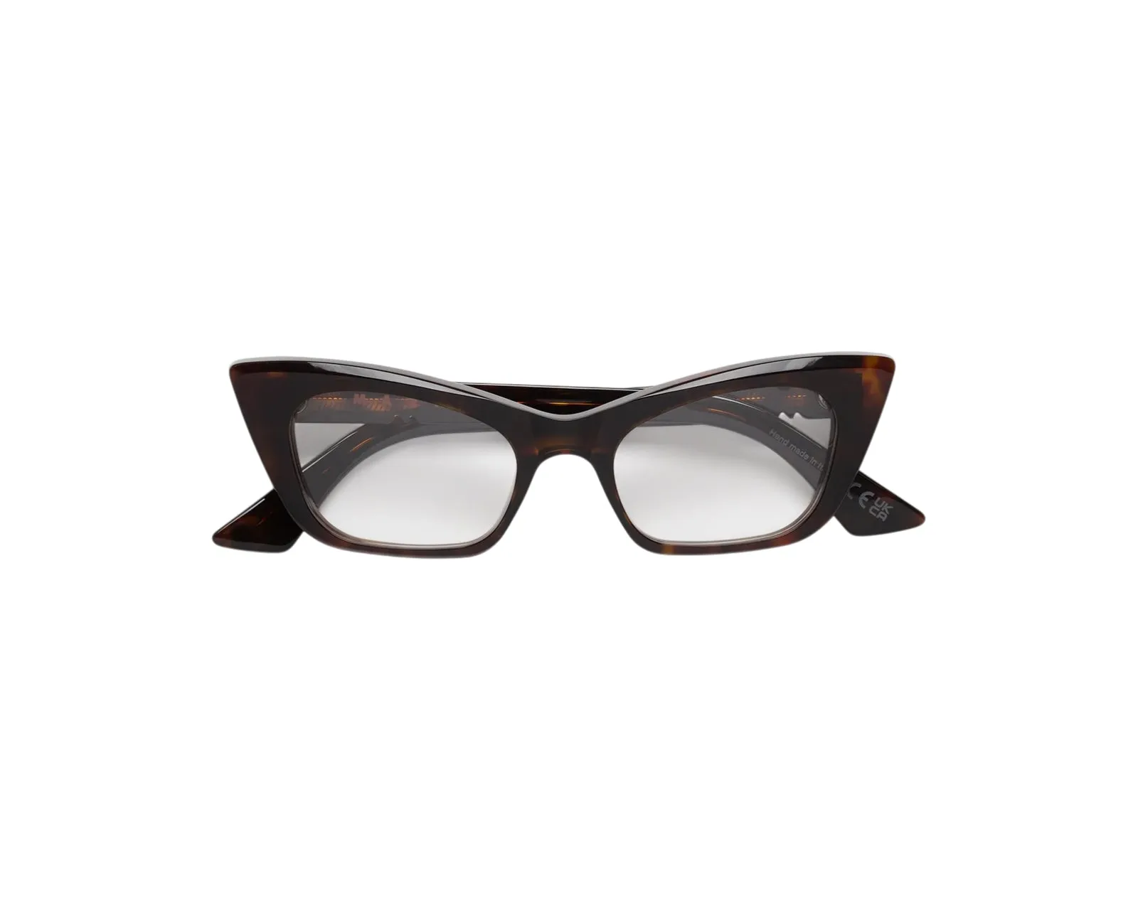 Marni KOG Nezia Dark Havana Montature da vista Acetato Havana Cat Eye - immagine 2