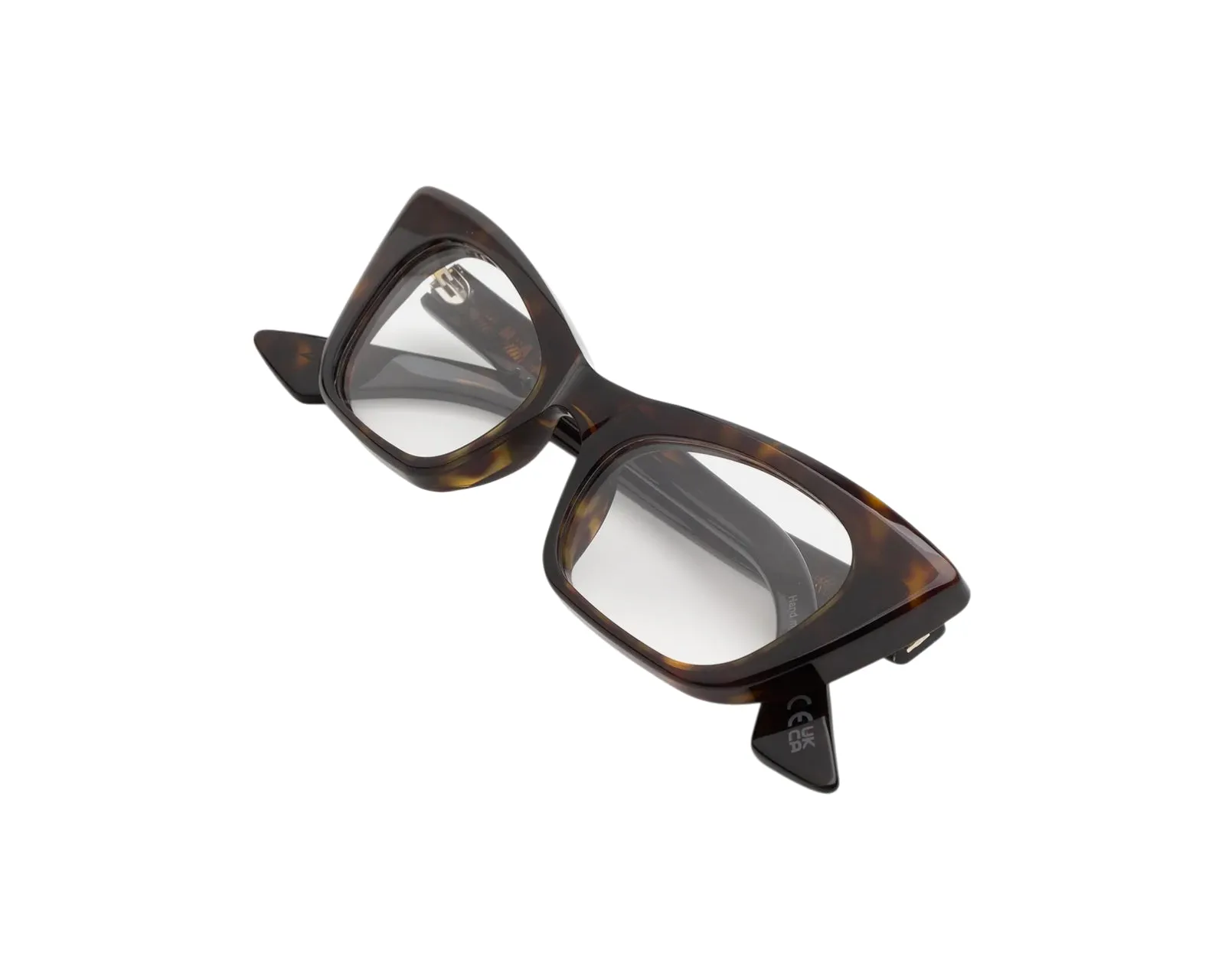 Marni KOG Nezia Dark Havana Montature da vista Acetato Havana Cat Eye - immagine 3